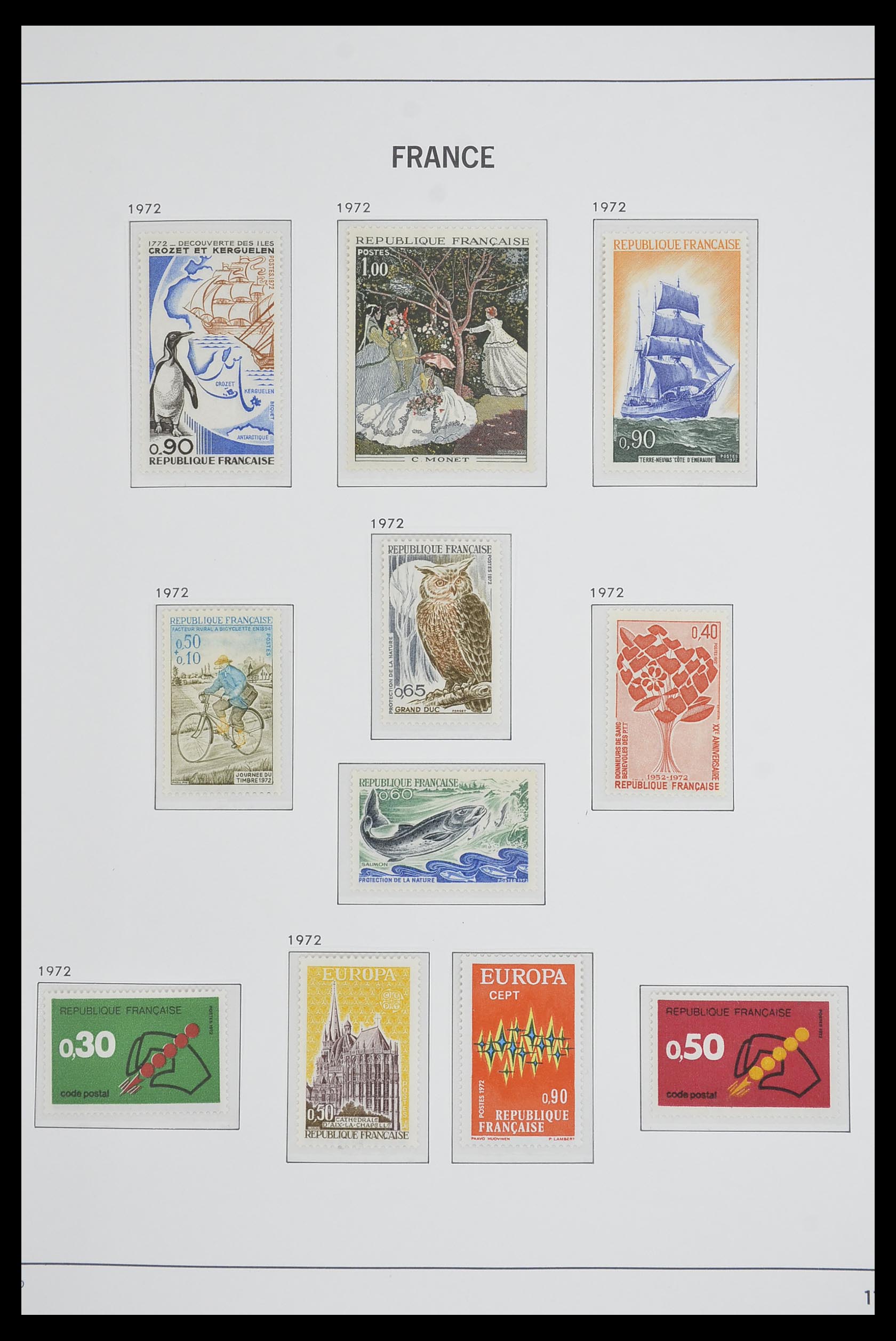 33480 136 - Postzegelverzameling 33480 Frankrijk 1849-1993.