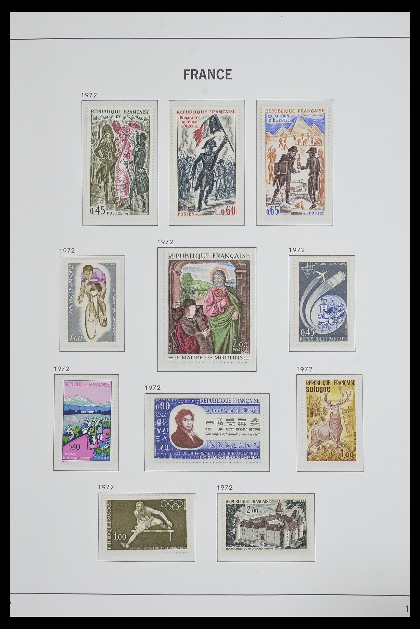 33480 137 - Postzegelverzameling 33480 Frankrijk 1849-1993.