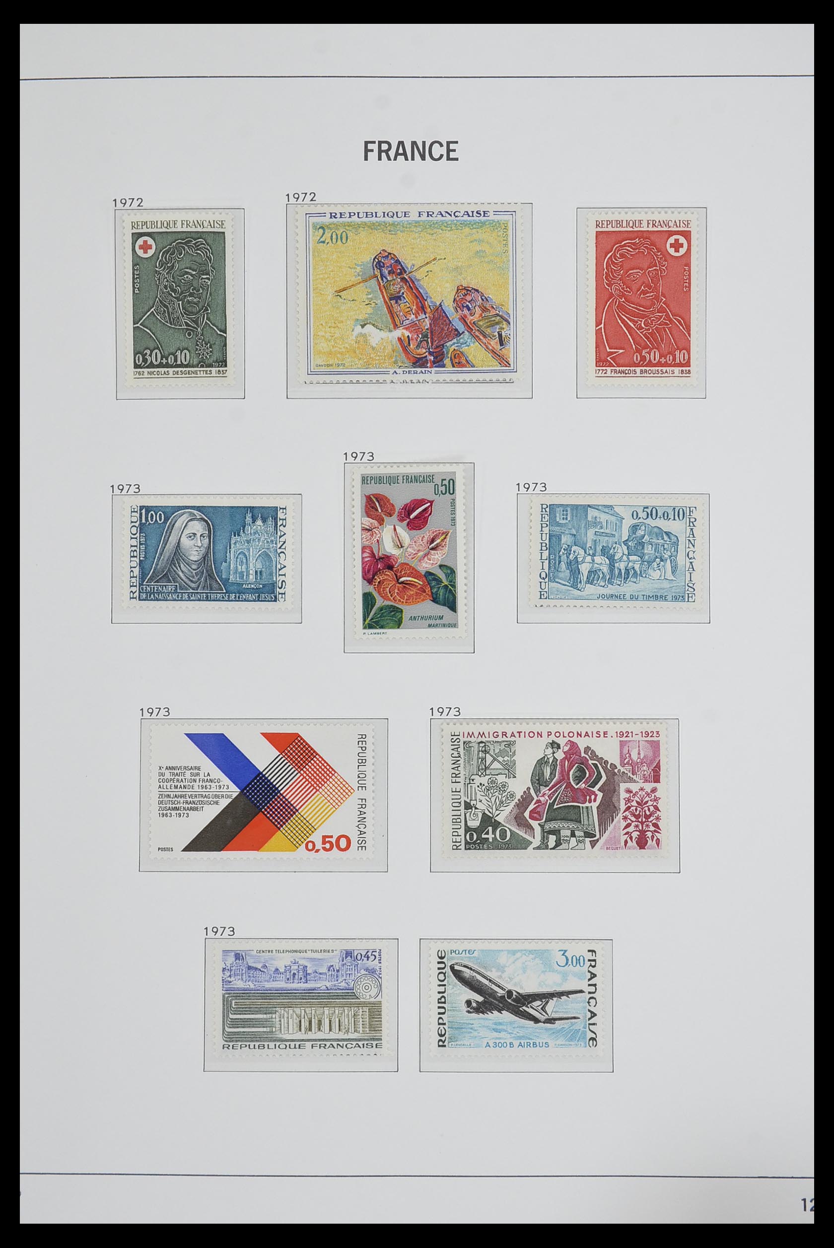 33480 138 - Postzegelverzameling 33480 Frankrijk 1849-1993.