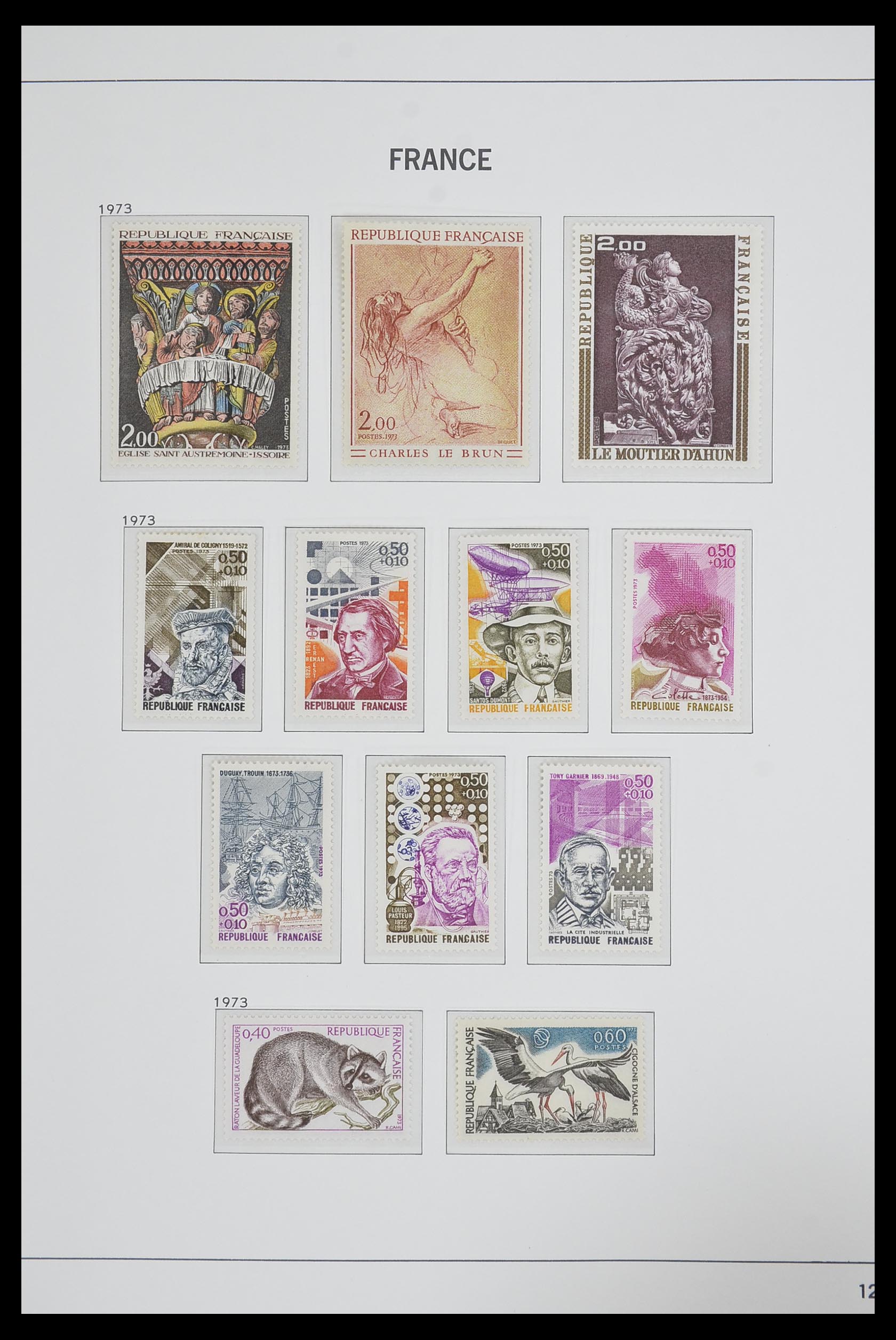 33480 139 - Postzegelverzameling 33480 Frankrijk 1849-1993.