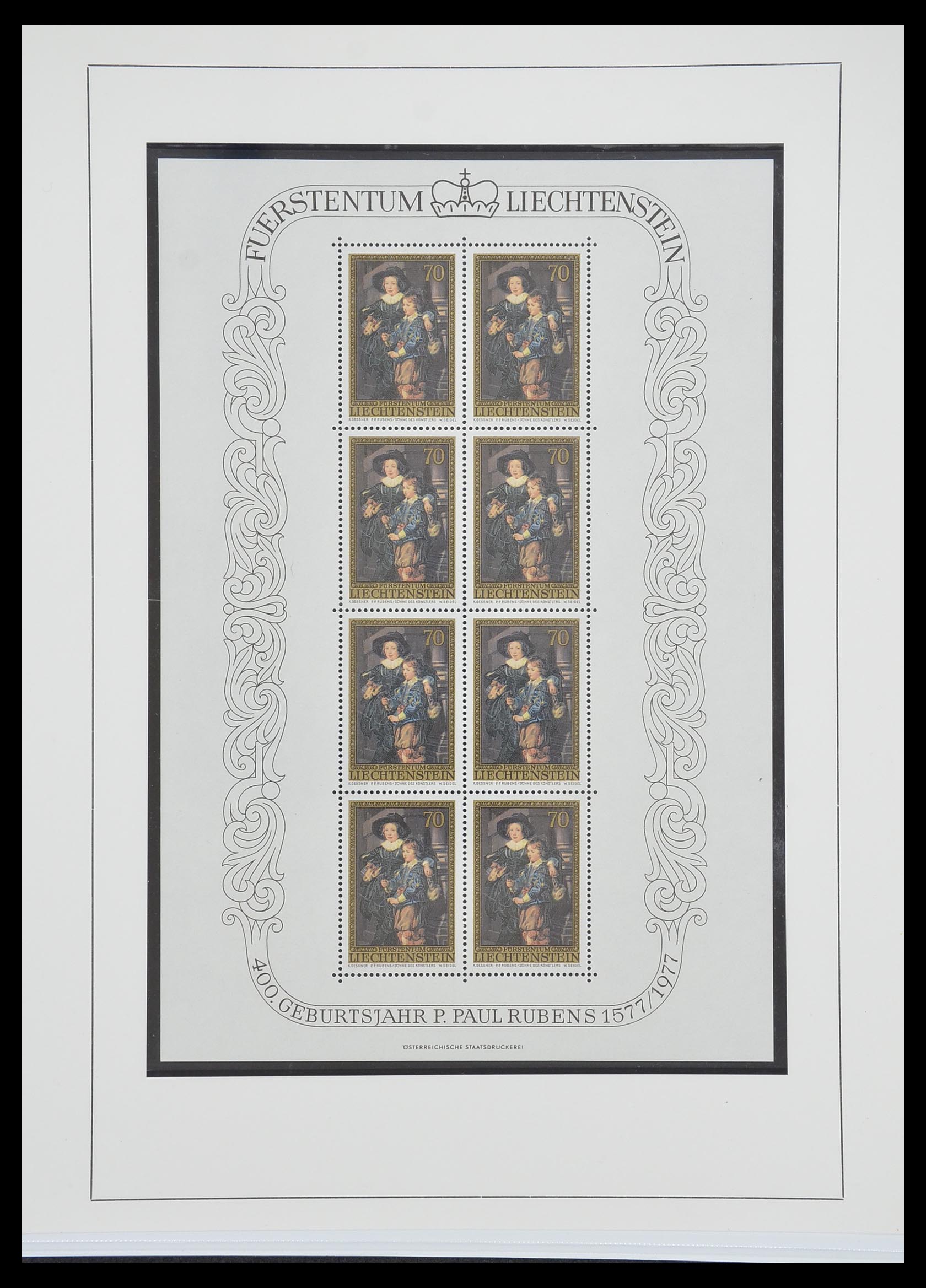 33493 101 - Postzegelverzameling 33493 Liechtenstein 1912-2008.