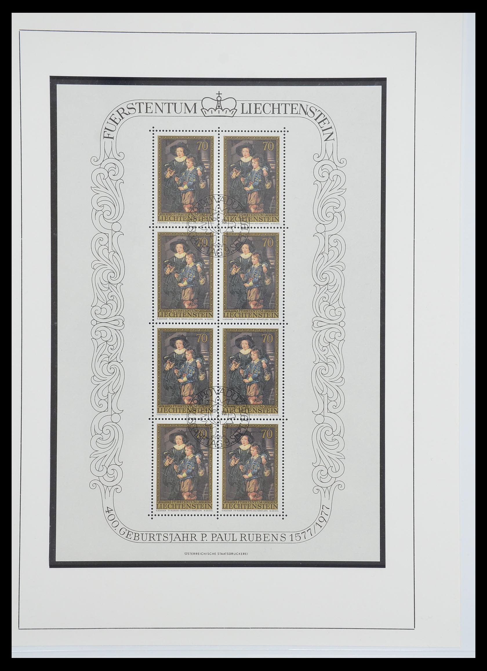 33493 102 - Postzegelverzameling 33493 Liechtenstein 1912-2008.