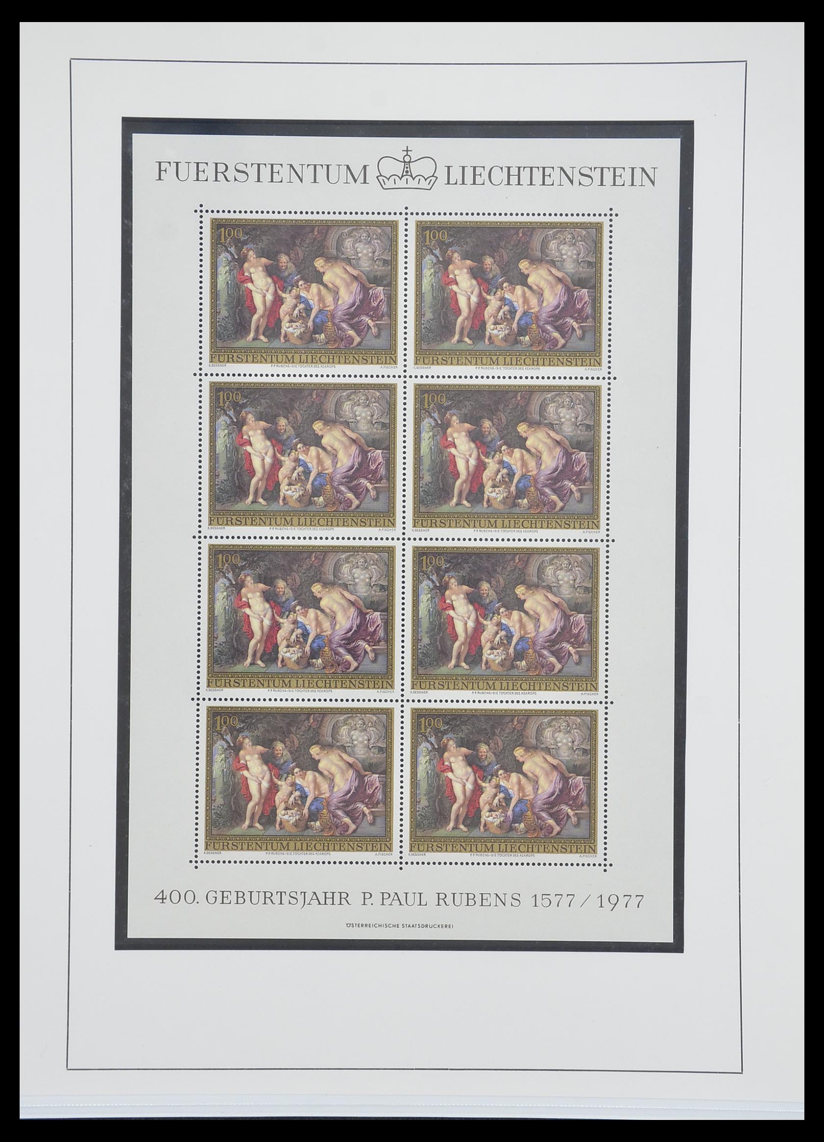 33493 103 - Postzegelverzameling 33493 Liechtenstein 1912-2008.
