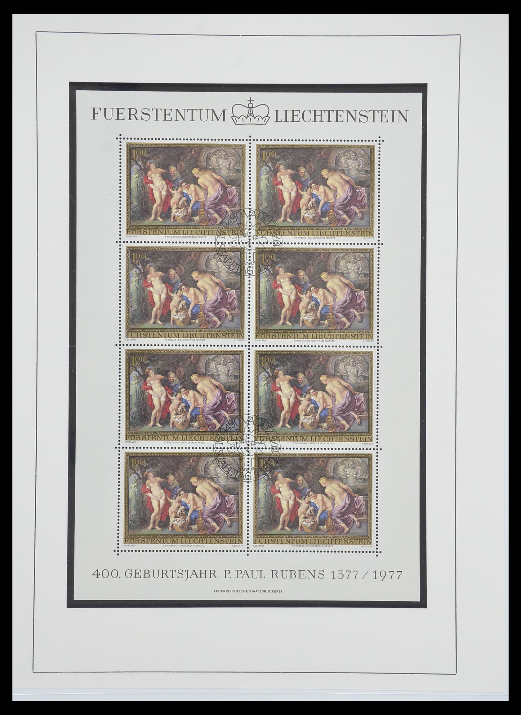 33493 104 - Postzegelverzameling 33493 Liechtenstein 1912-2008.