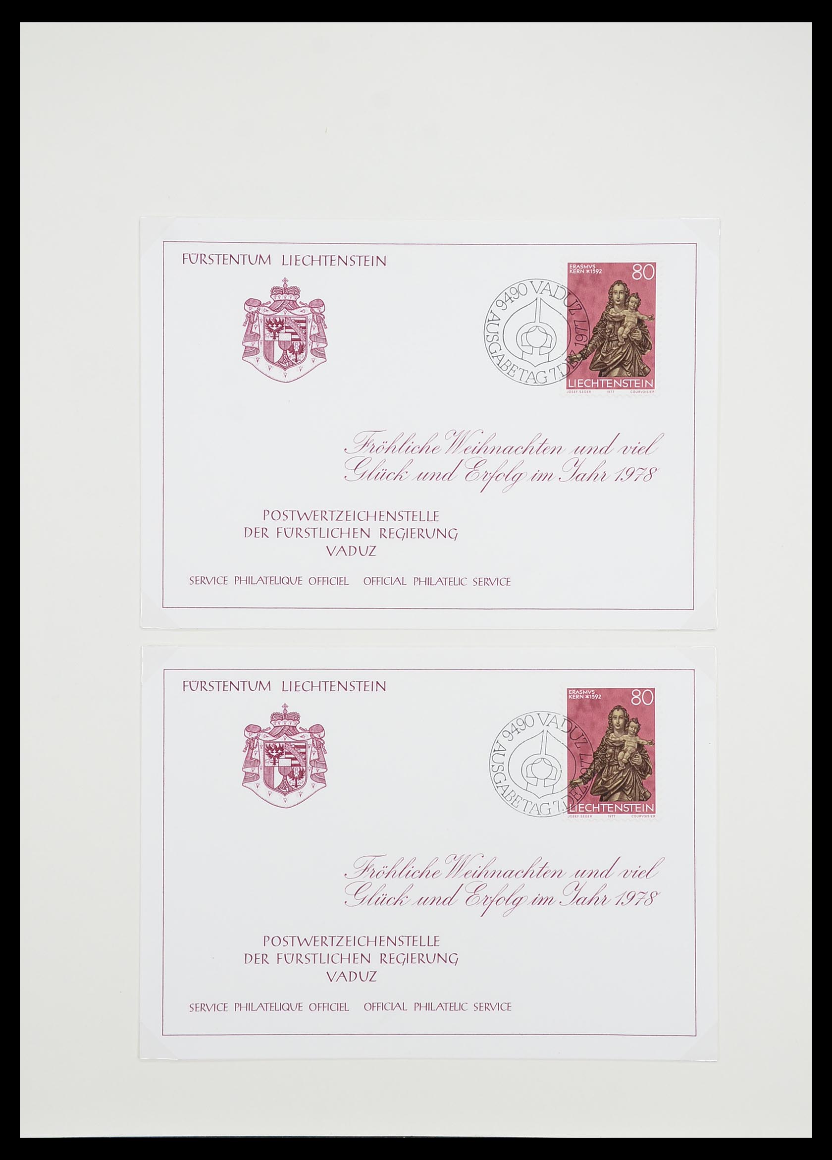33493 107 - Postzegelverzameling 33493 Liechtenstein 1912-2008.