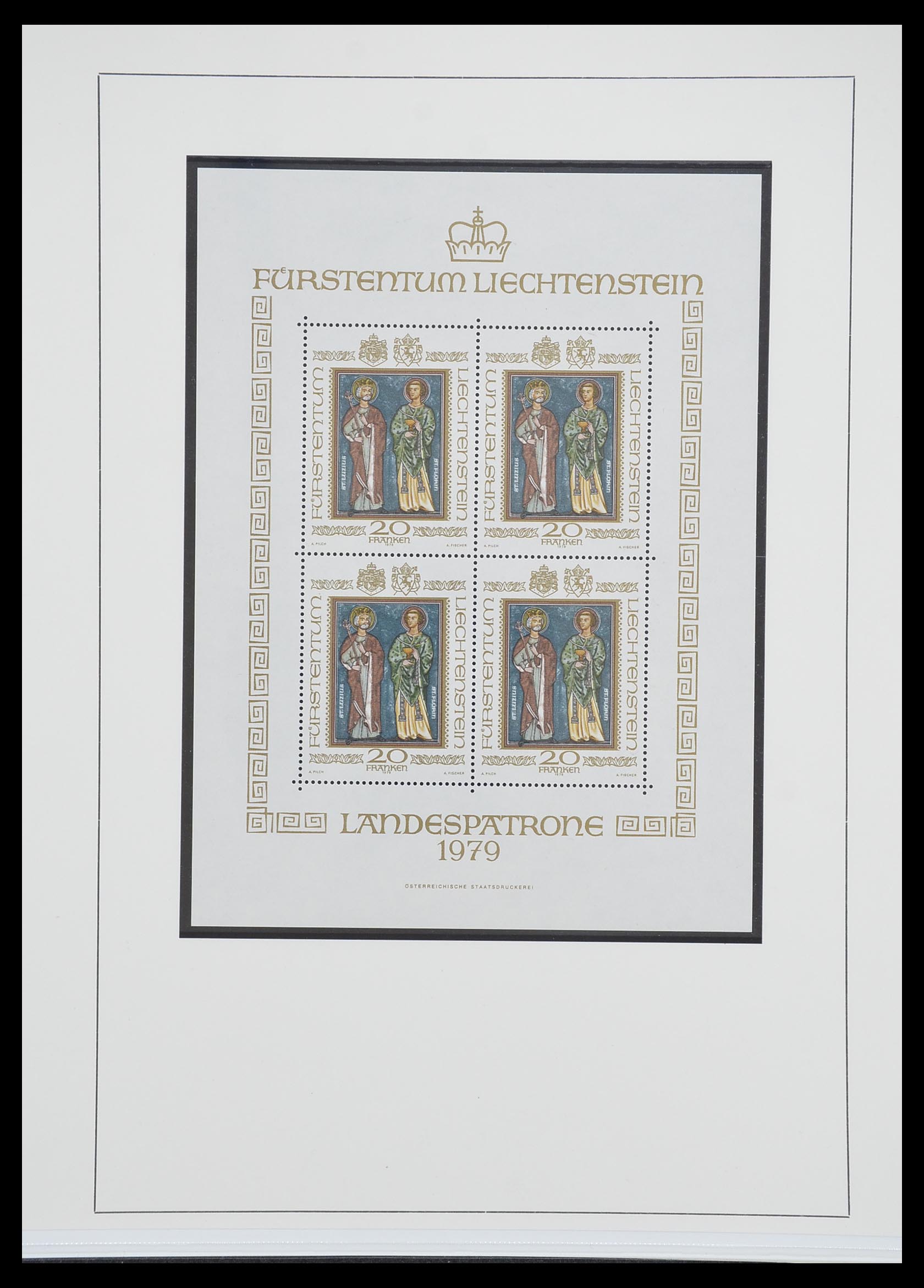 33493 115 - Postzegelverzameling 33493 Liechtenstein 1912-2008.