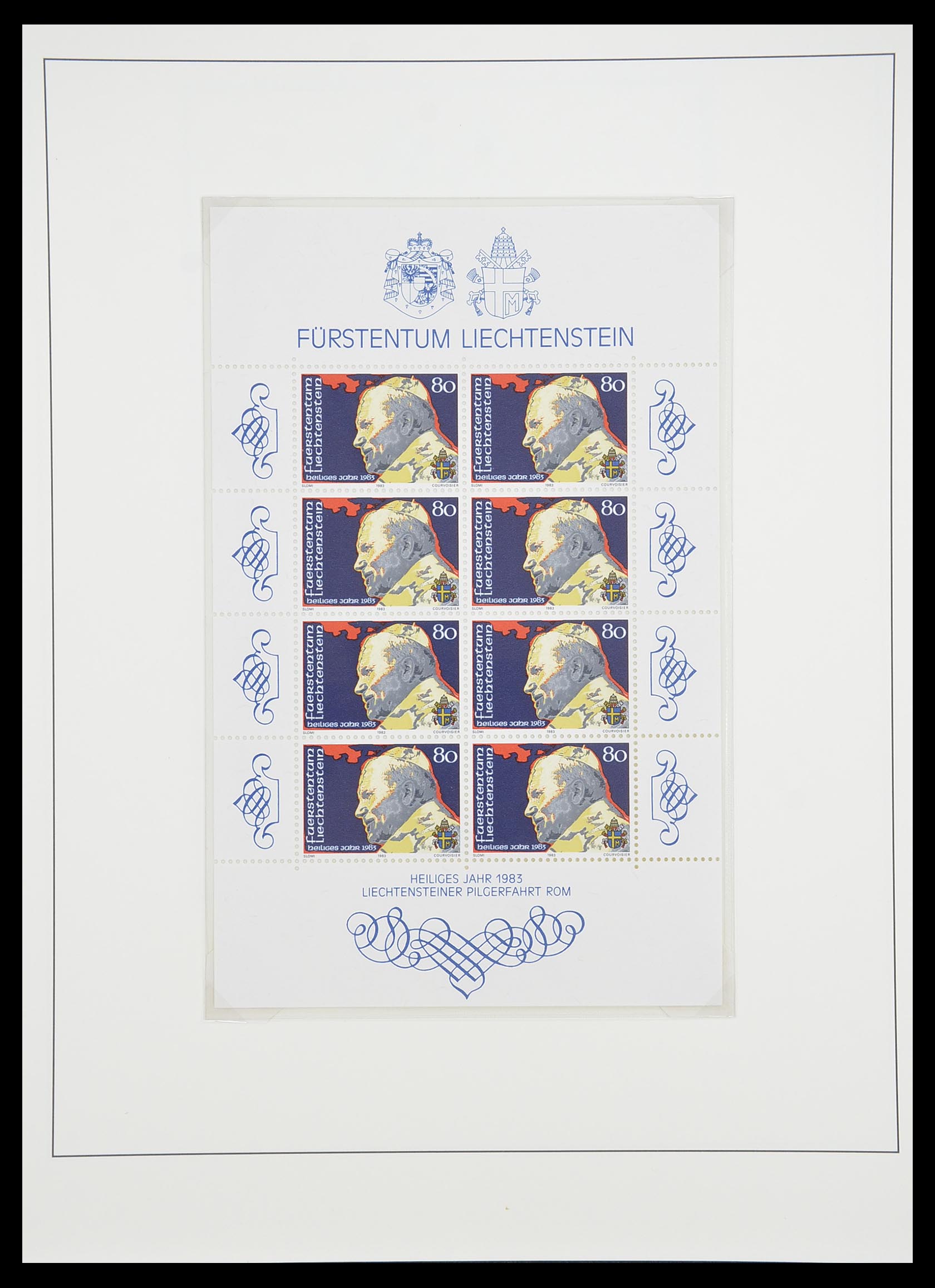 33493 129 - Postzegelverzameling 33493 Liechtenstein 1912-2008.