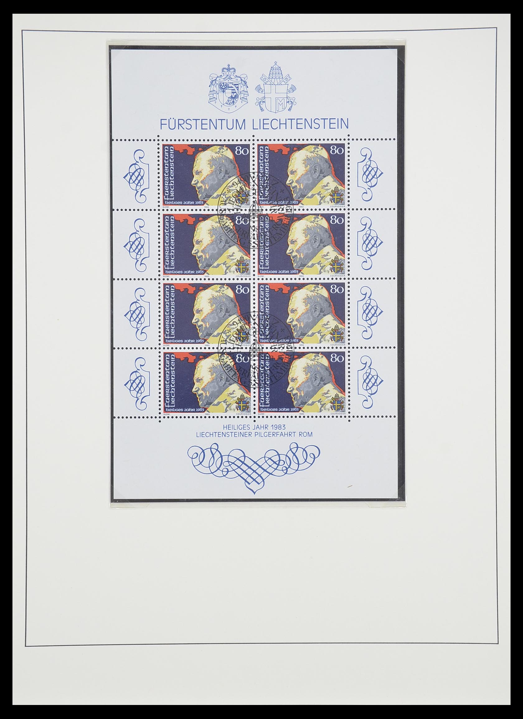 33493 130 - Postzegelverzameling 33493 Liechtenstein 1912-2008.