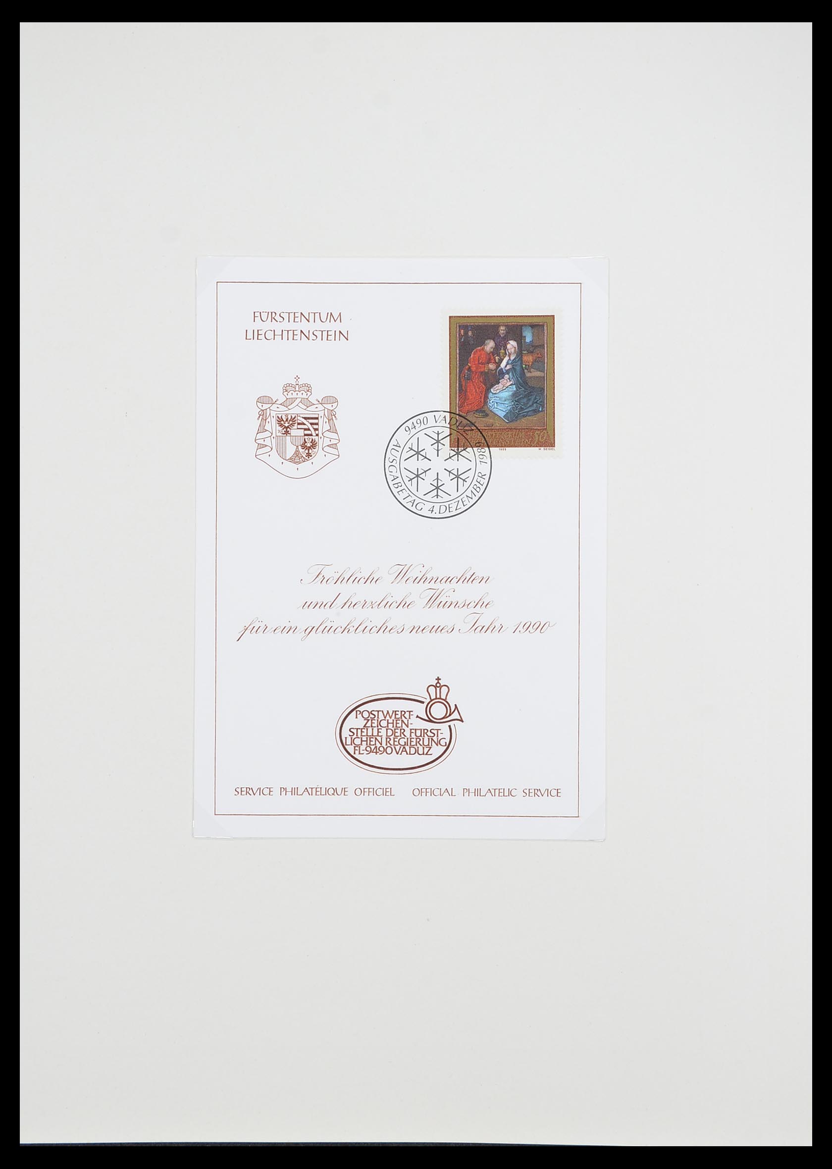 33493 144 - Postzegelverzameling 33493 Liechtenstein 1912-2008.