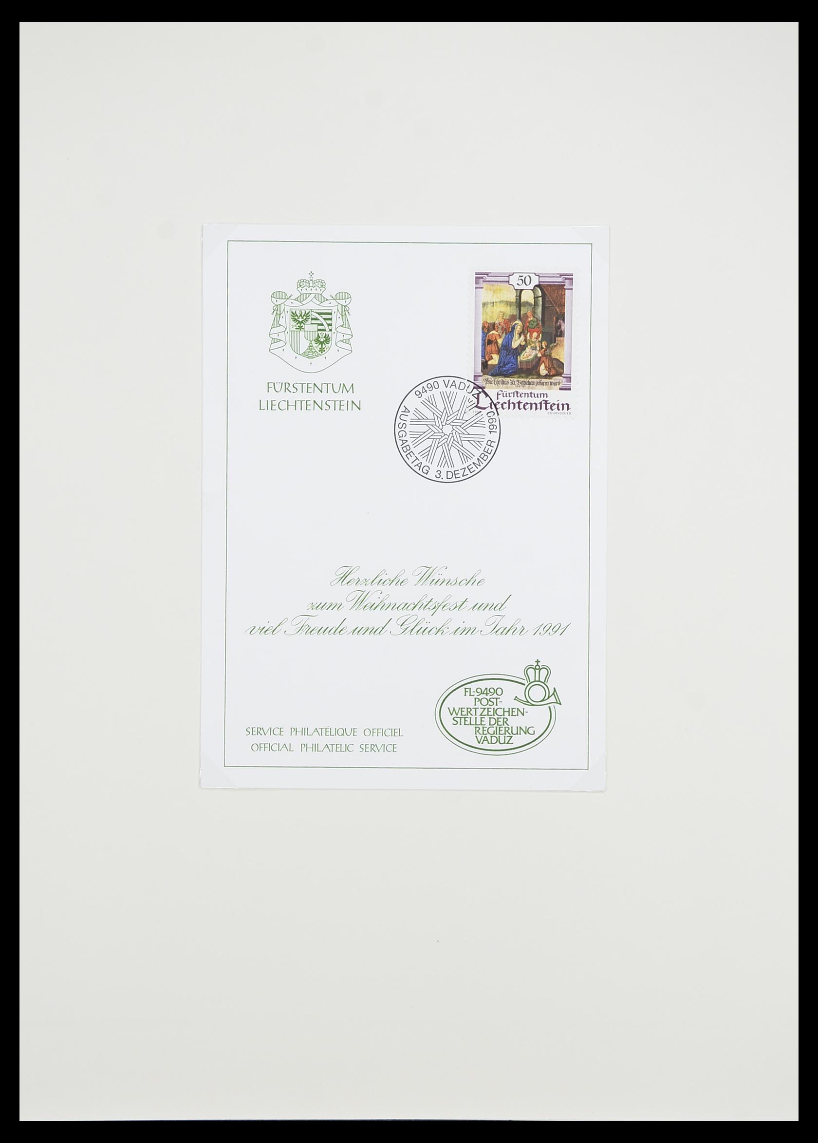 33493 147 - Postzegelverzameling 33493 Liechtenstein 1912-2008.