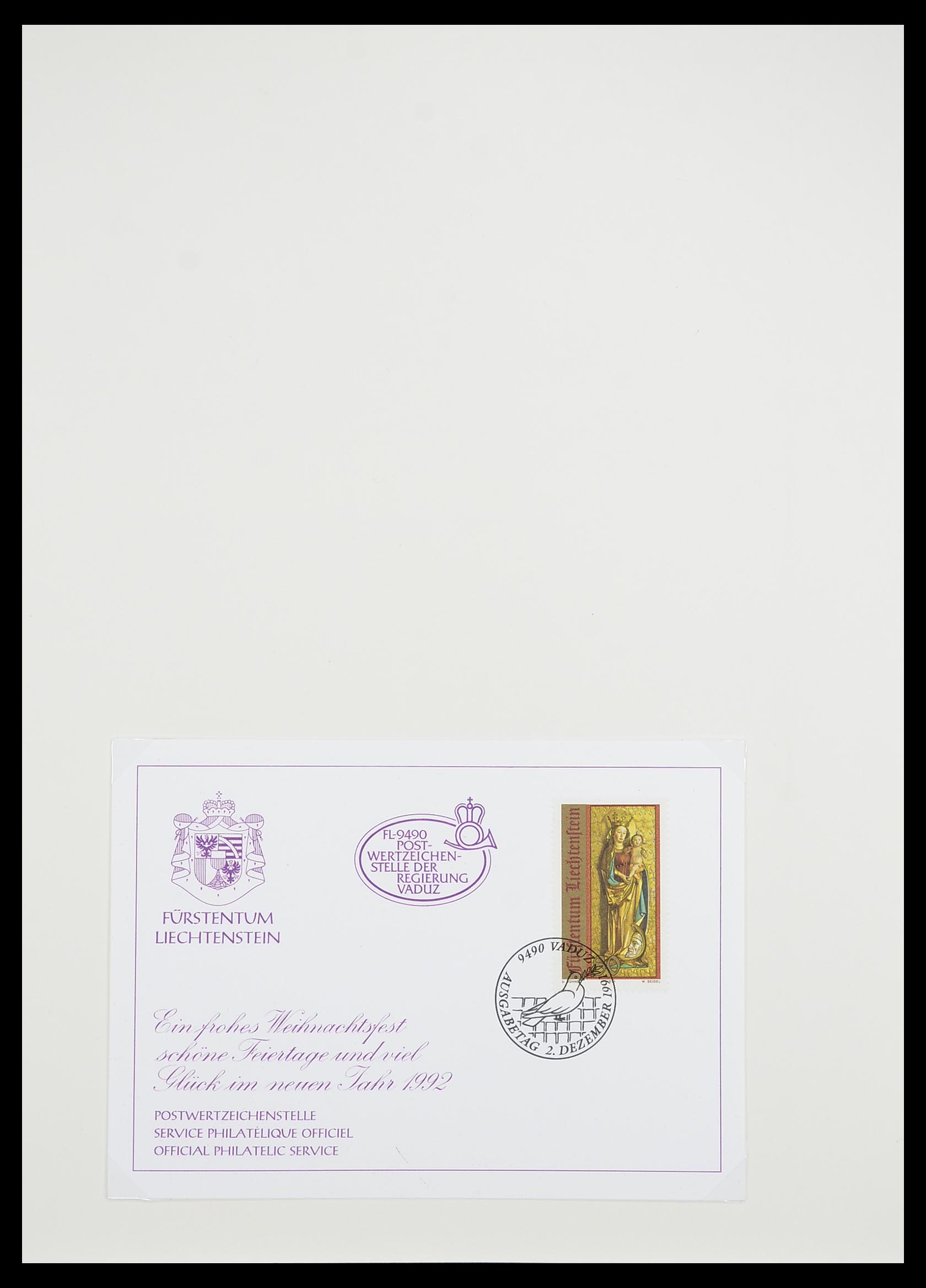 33493 149 - Postzegelverzameling 33493 Liechtenstein 1912-2008.