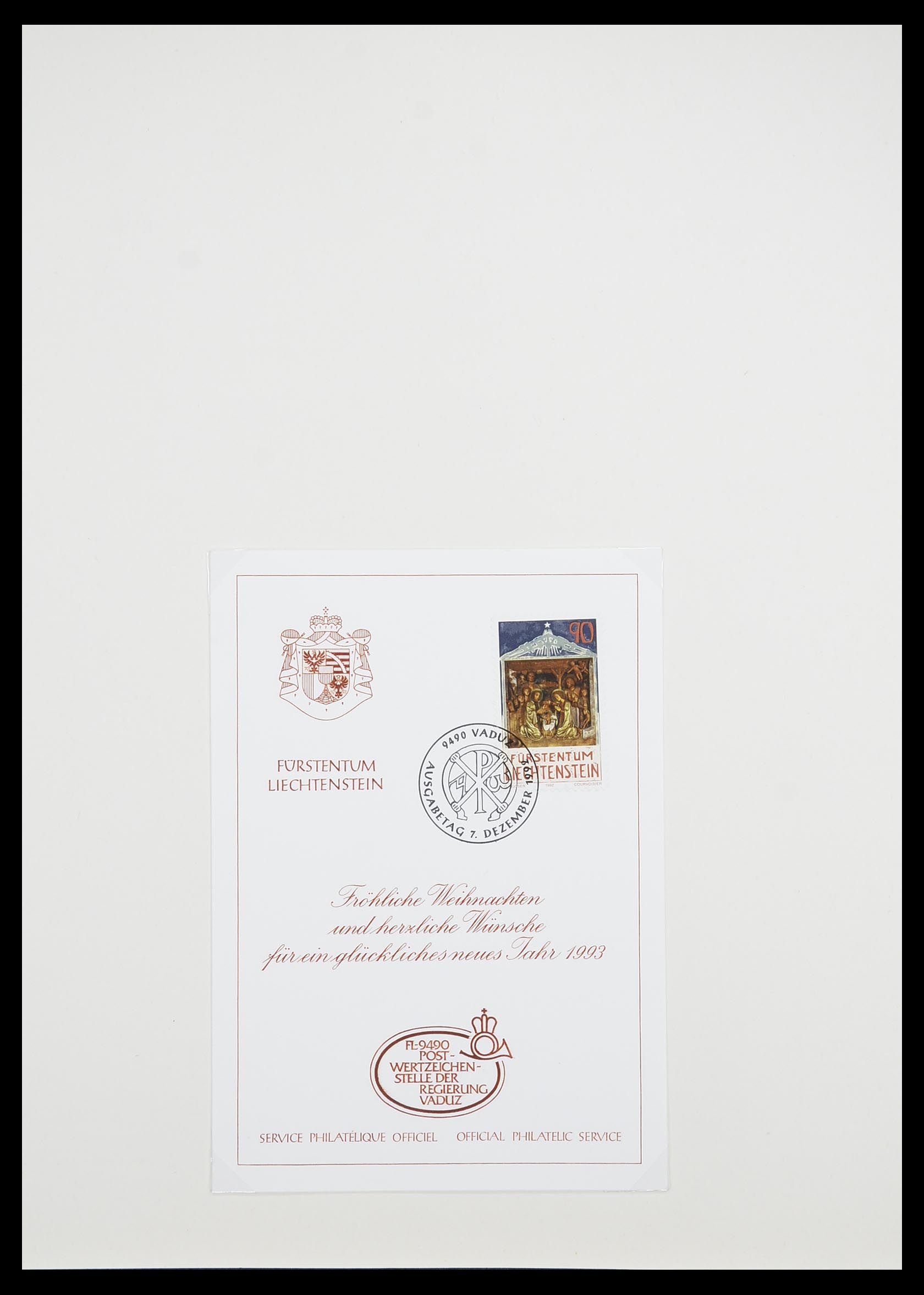 33493 152 - Postzegelverzameling 33493 Liechtenstein 1912-2008.