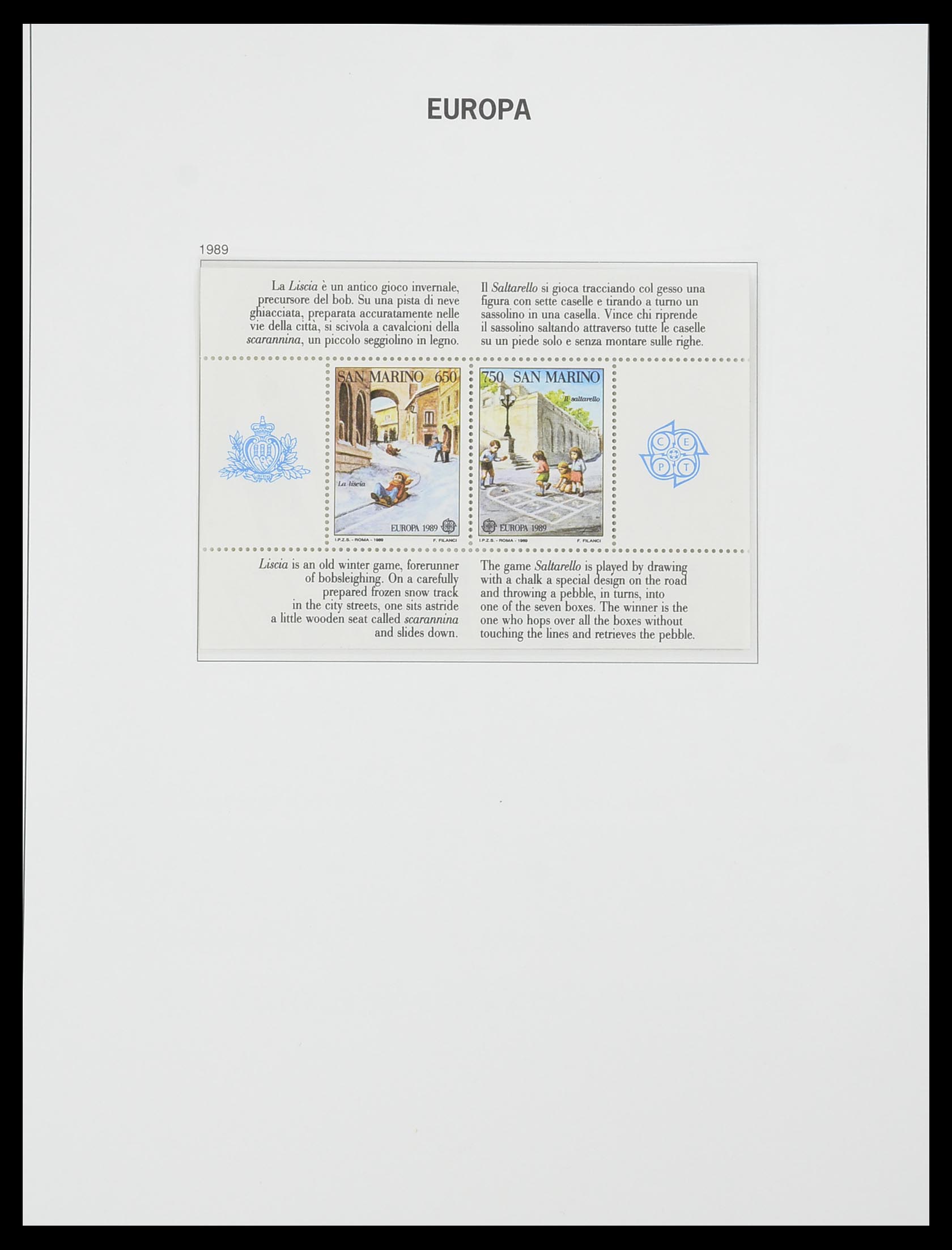 33530 646 - Postzegelverzameling 33530 Europa CEPT 1949-2013.