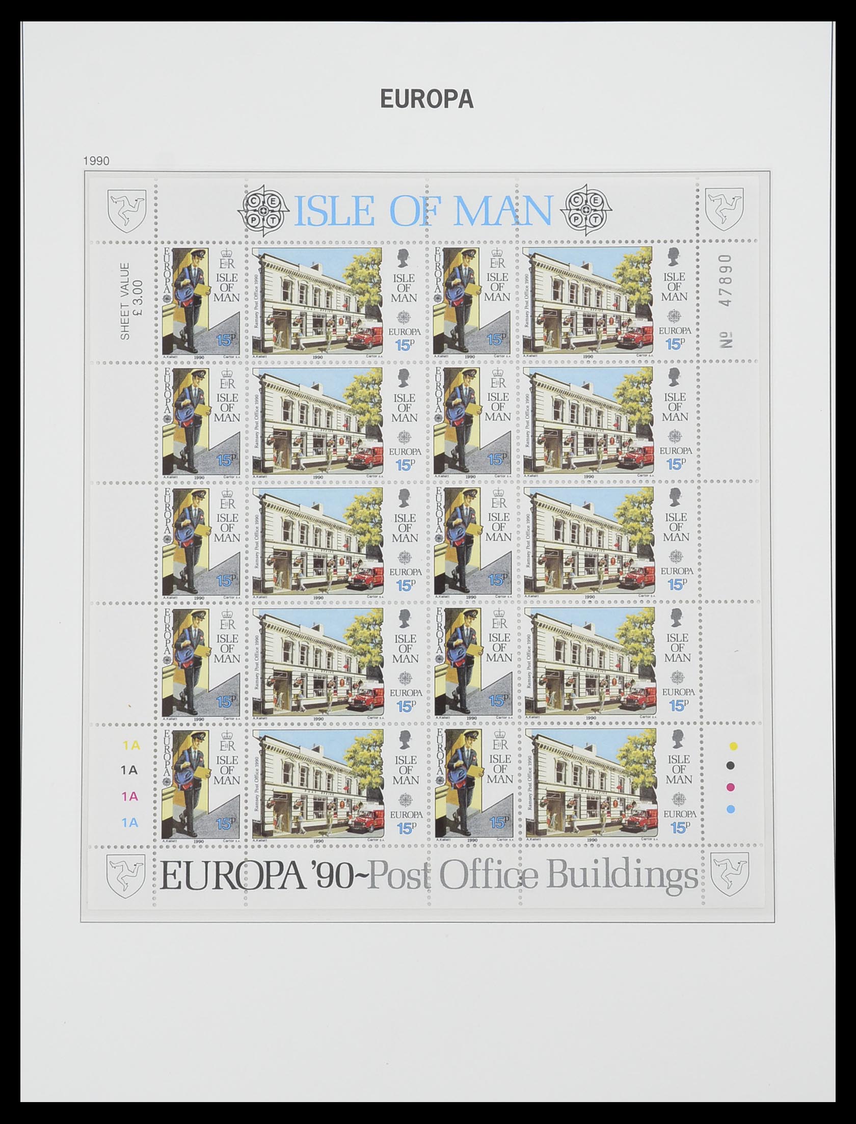33530 653 - Postzegelverzameling 33530 Europa CEPT 1949-2013.
