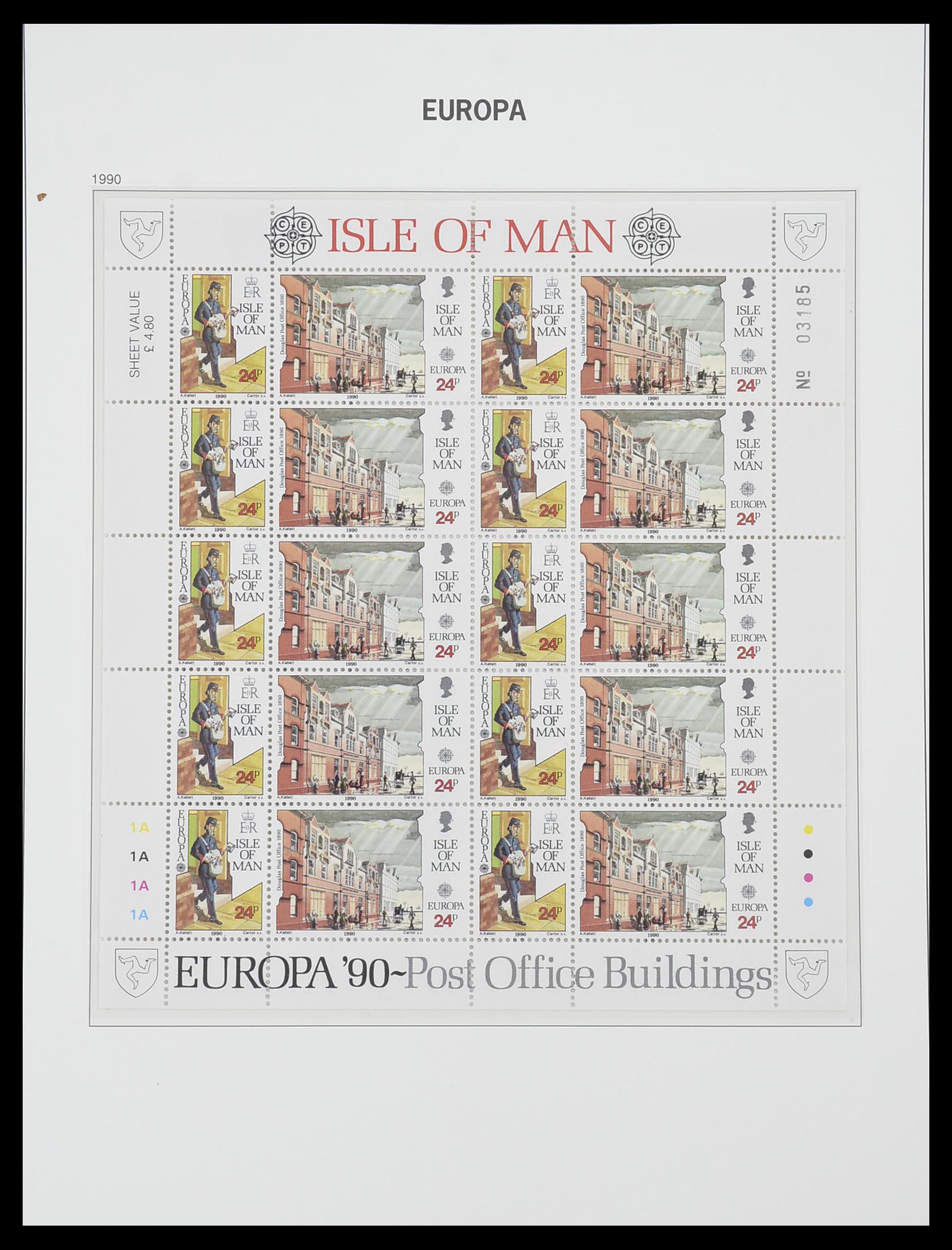 33530 654 - Postzegelverzameling 33530 Europa CEPT 1949-2013.