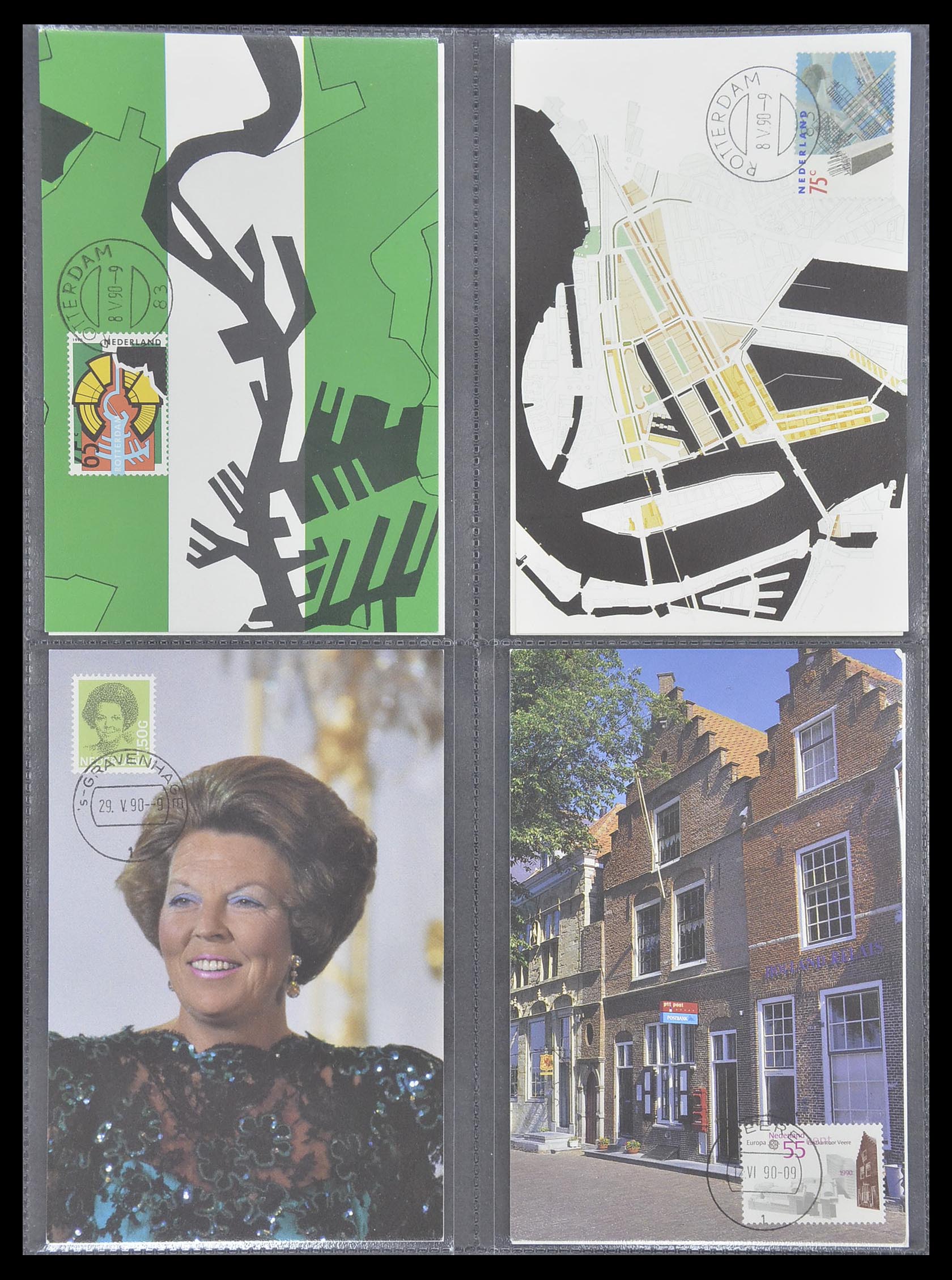 33531 131 - Postzegelverzameling 33531 Nederland maximumkaarten 1928(!)-2006.