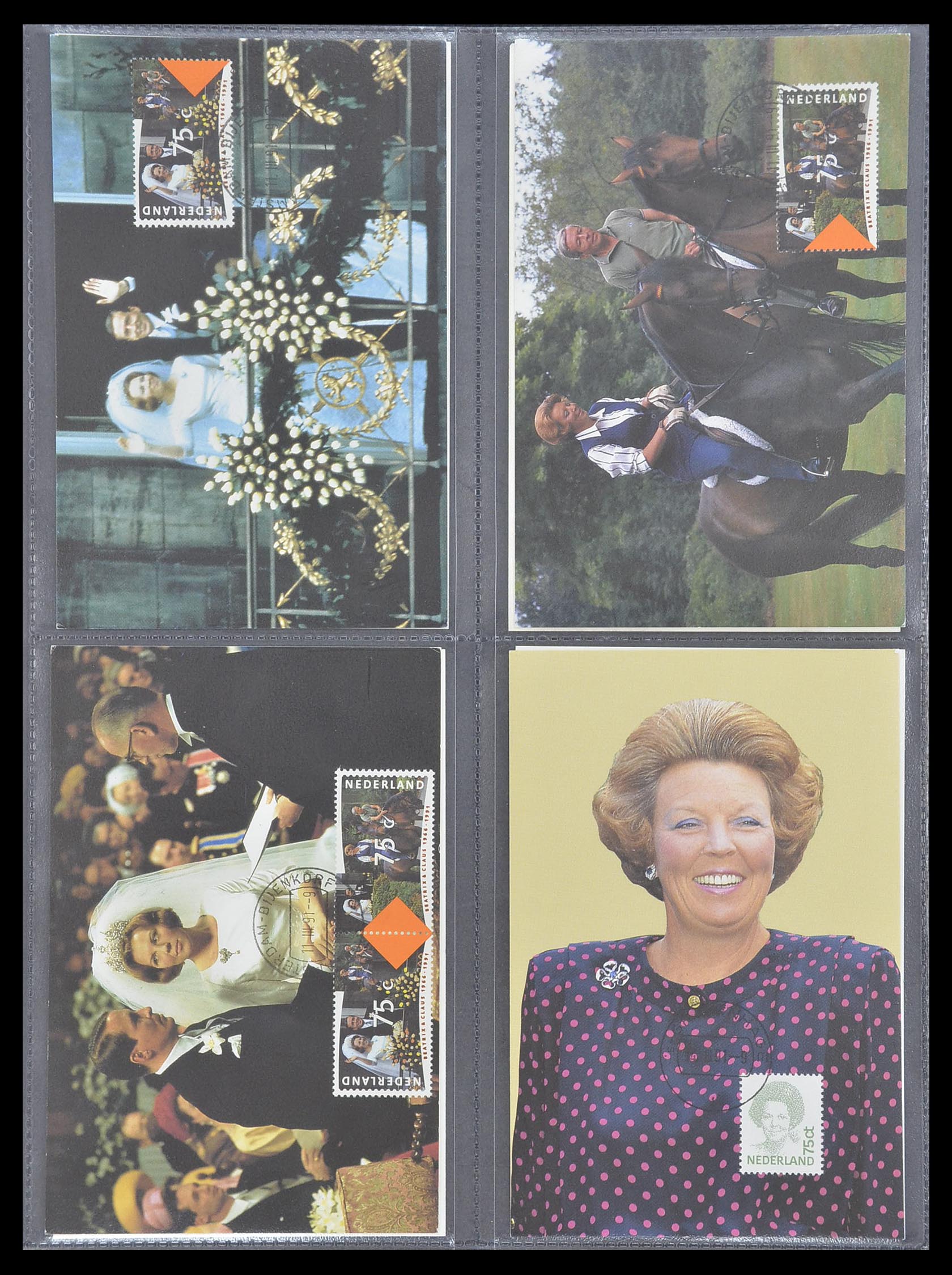 33531 137 - Postzegelverzameling 33531 Nederland maximumkaarten 1928(!)-2006.