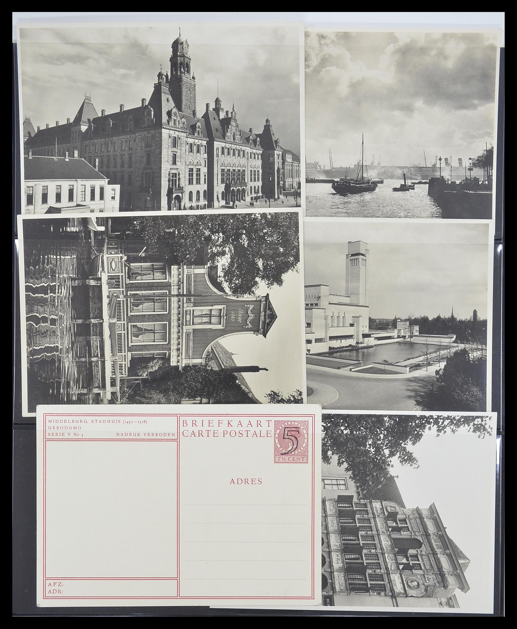 33534 101 - Postzegelverzameling 33534 Nederland postwaardestukken 1871-2010.
