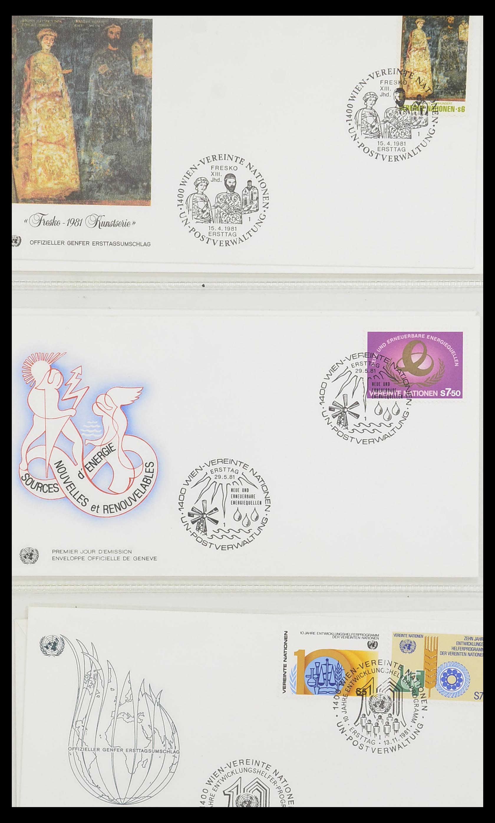 33535 072 - Postzegelverzameling 33535 Verenigde Naties 1951-2008.