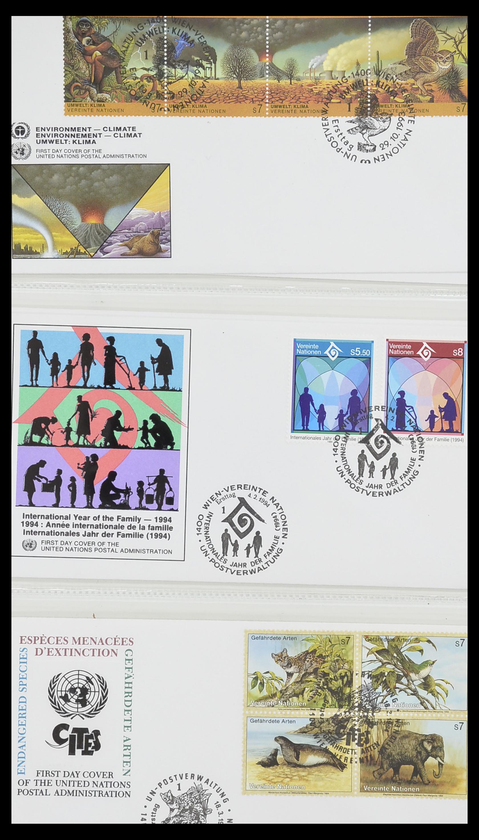 33535 101 - Postzegelverzameling 33535 Verenigde Naties 1951-2008.
