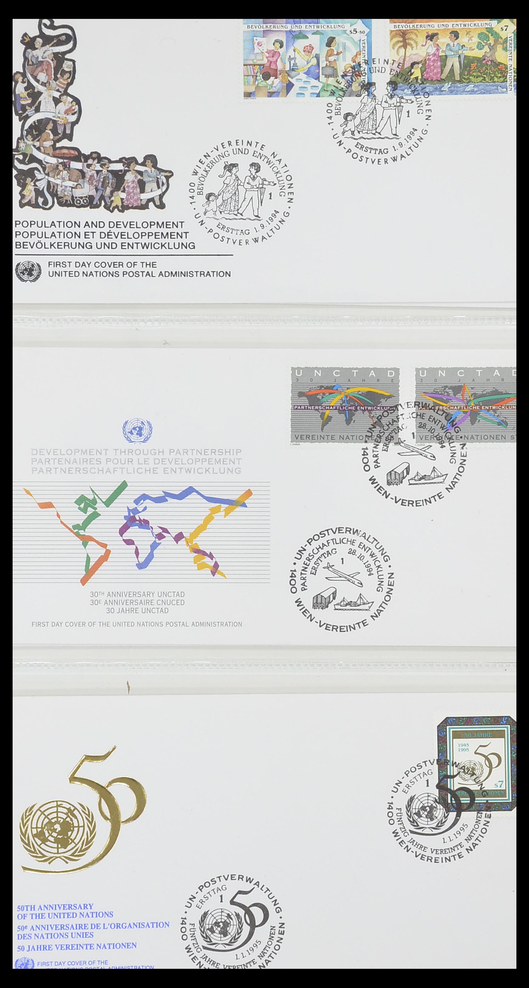 33535 103 - Postzegelverzameling 33535 Verenigde Naties 1951-2008.