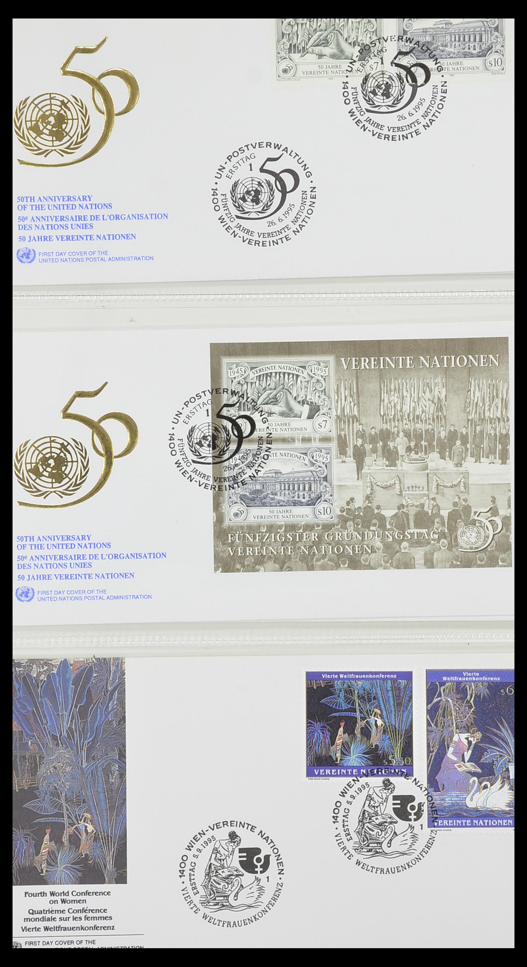 33535 106 - Postzegelverzameling 33535 Verenigde Naties 1951-2008.