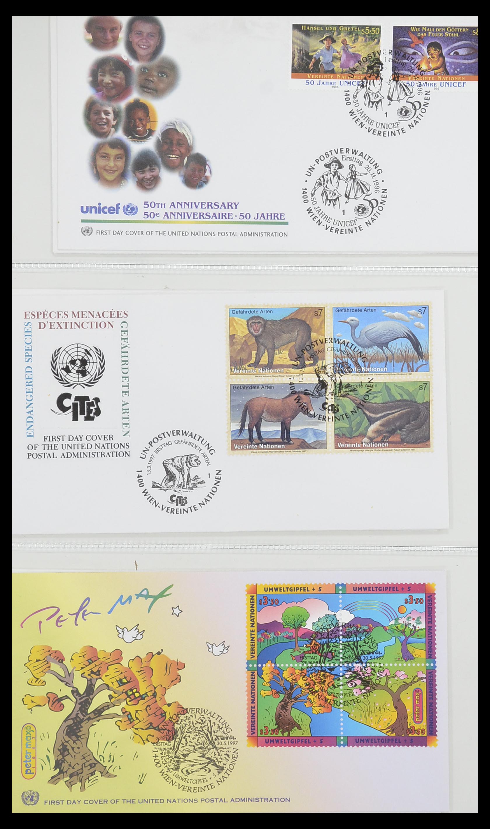 33535 110 - Postzegelverzameling 33535 Verenigde Naties 1951-2008.