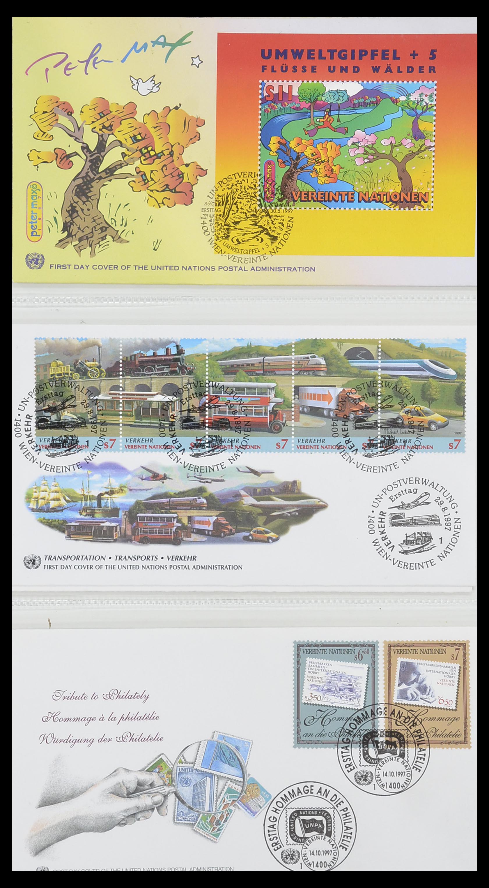 33535 111 - Postzegelverzameling 33535 Verenigde Naties 1951-2008.