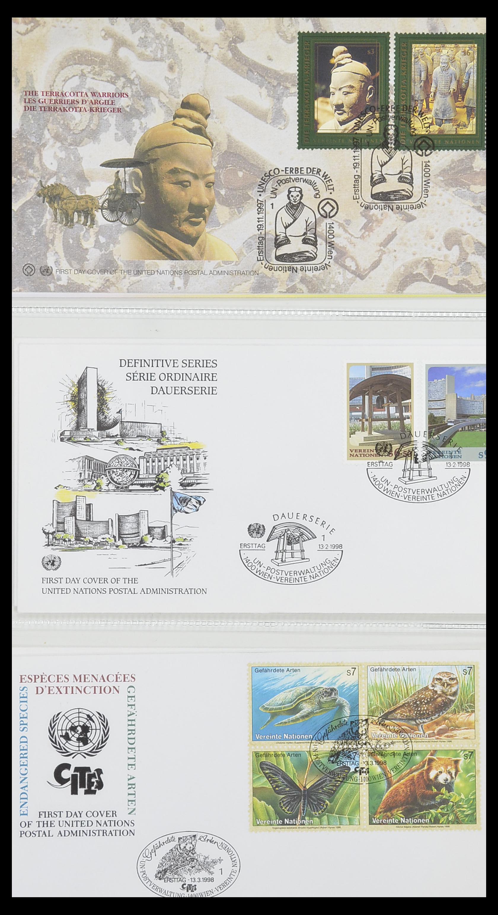 33535 112 - Postzegelverzameling 33535 Verenigde Naties 1951-2008.
