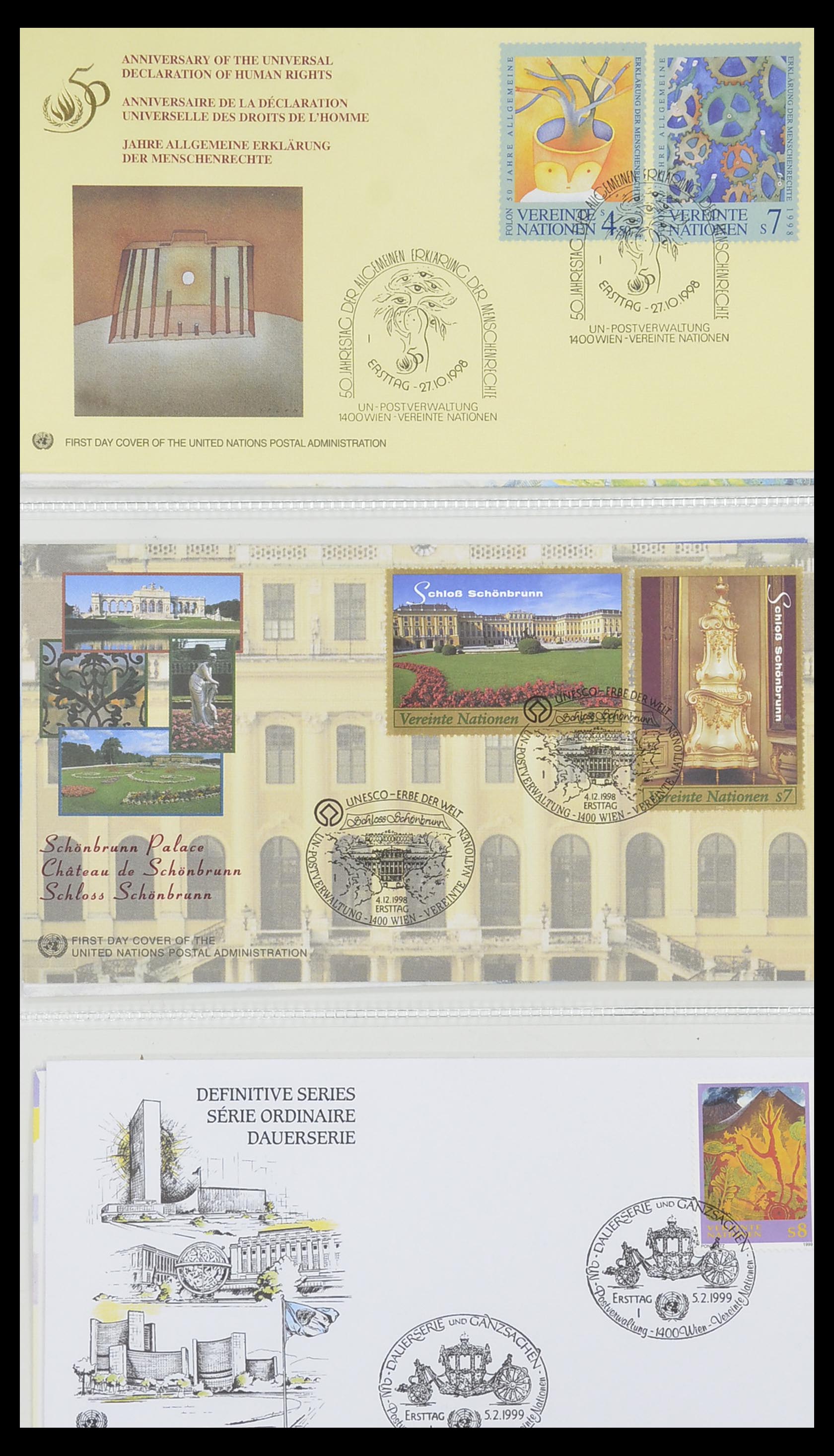 33535 114 - Postzegelverzameling 33535 Verenigde Naties 1951-2008.