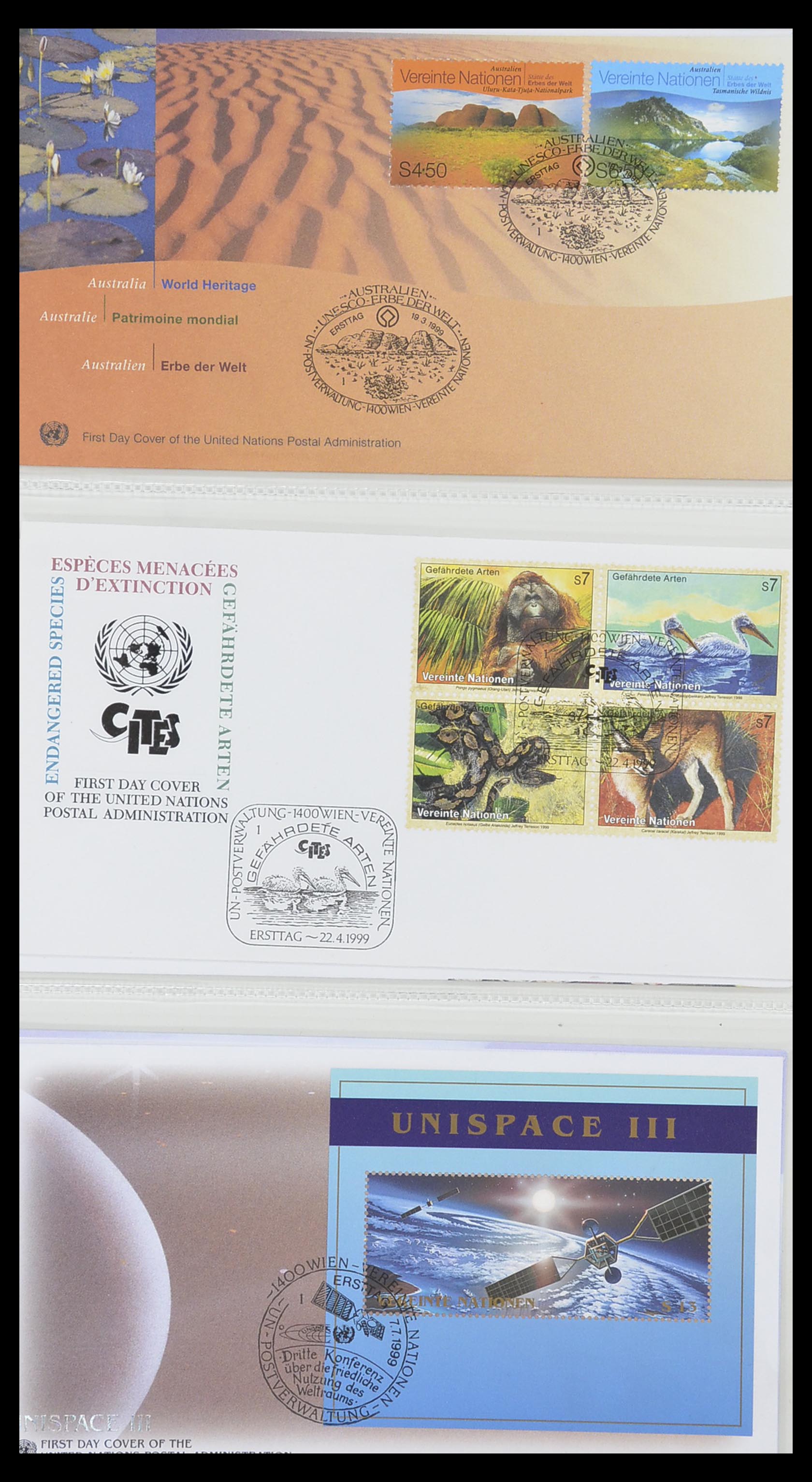 33535 115 - Postzegelverzameling 33535 Verenigde Naties 1951-2008.