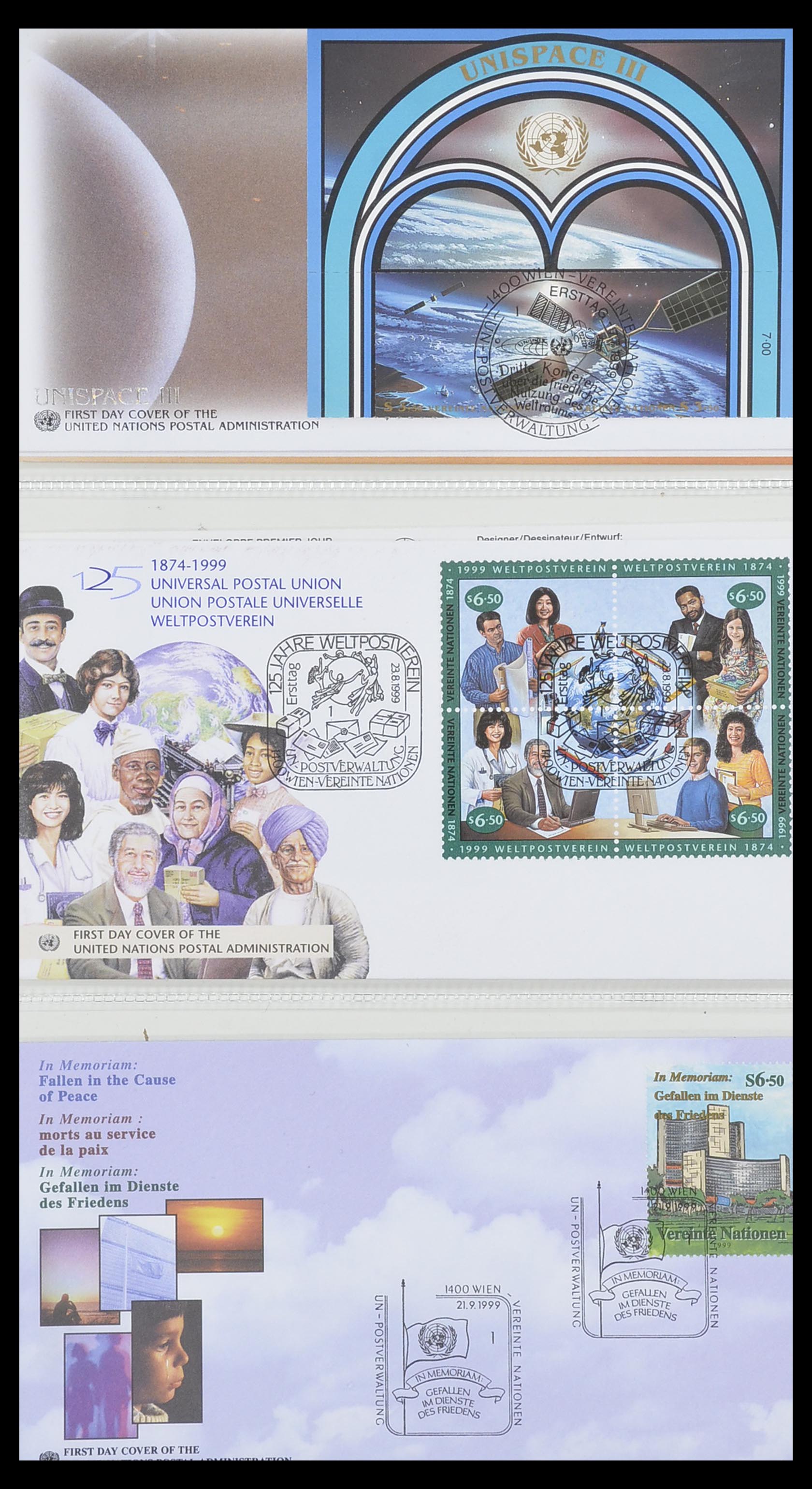 33535 116 - Postzegelverzameling 33535 Verenigde Naties 1951-2008.