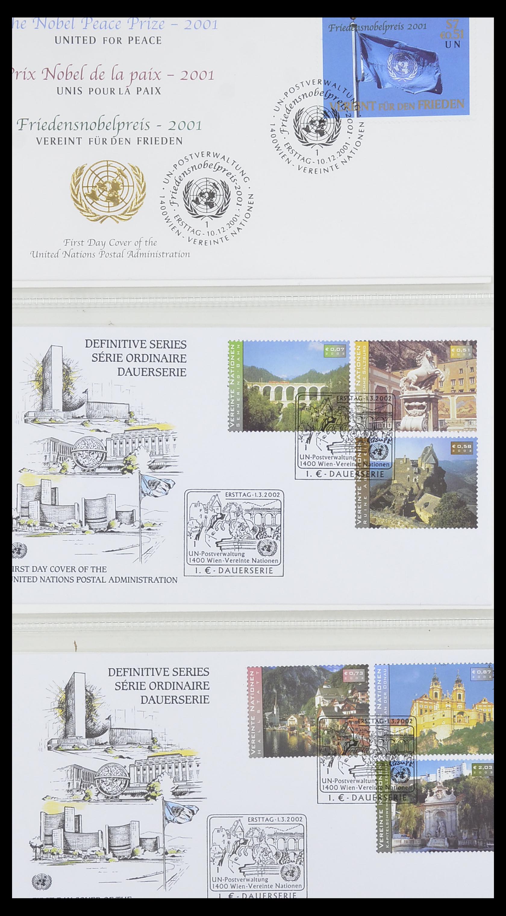 33535 120 - Postzegelverzameling 33535 Verenigde Naties 1951-2008.