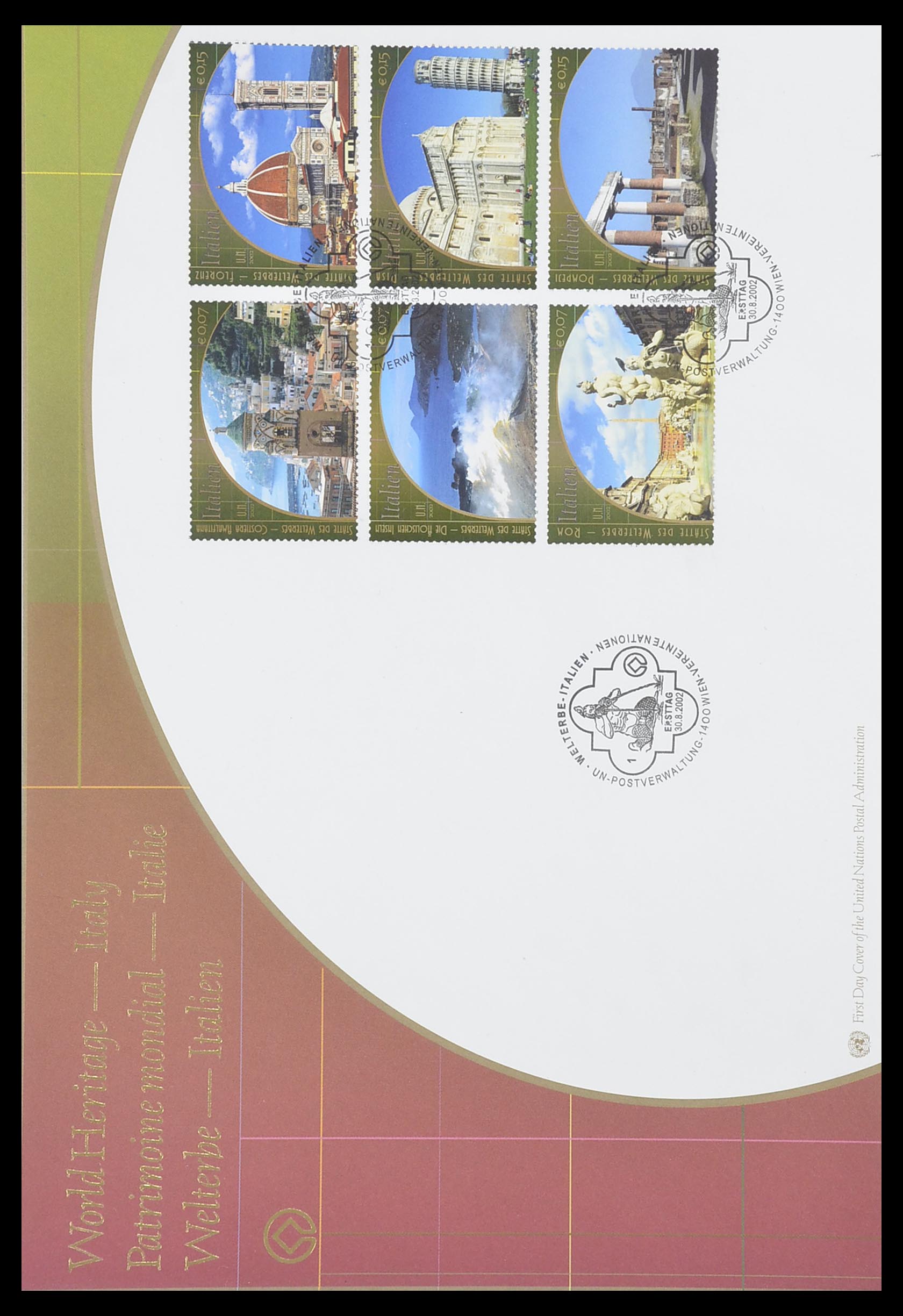 33535 121 - Postzegelverzameling 33535 Verenigde Naties 1951-2008.