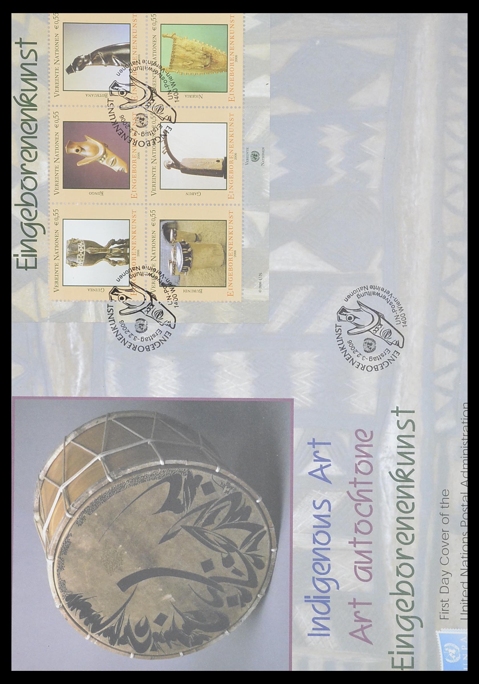 33535 135 - Postzegelverzameling 33535 Verenigde Naties 1951-2008.
