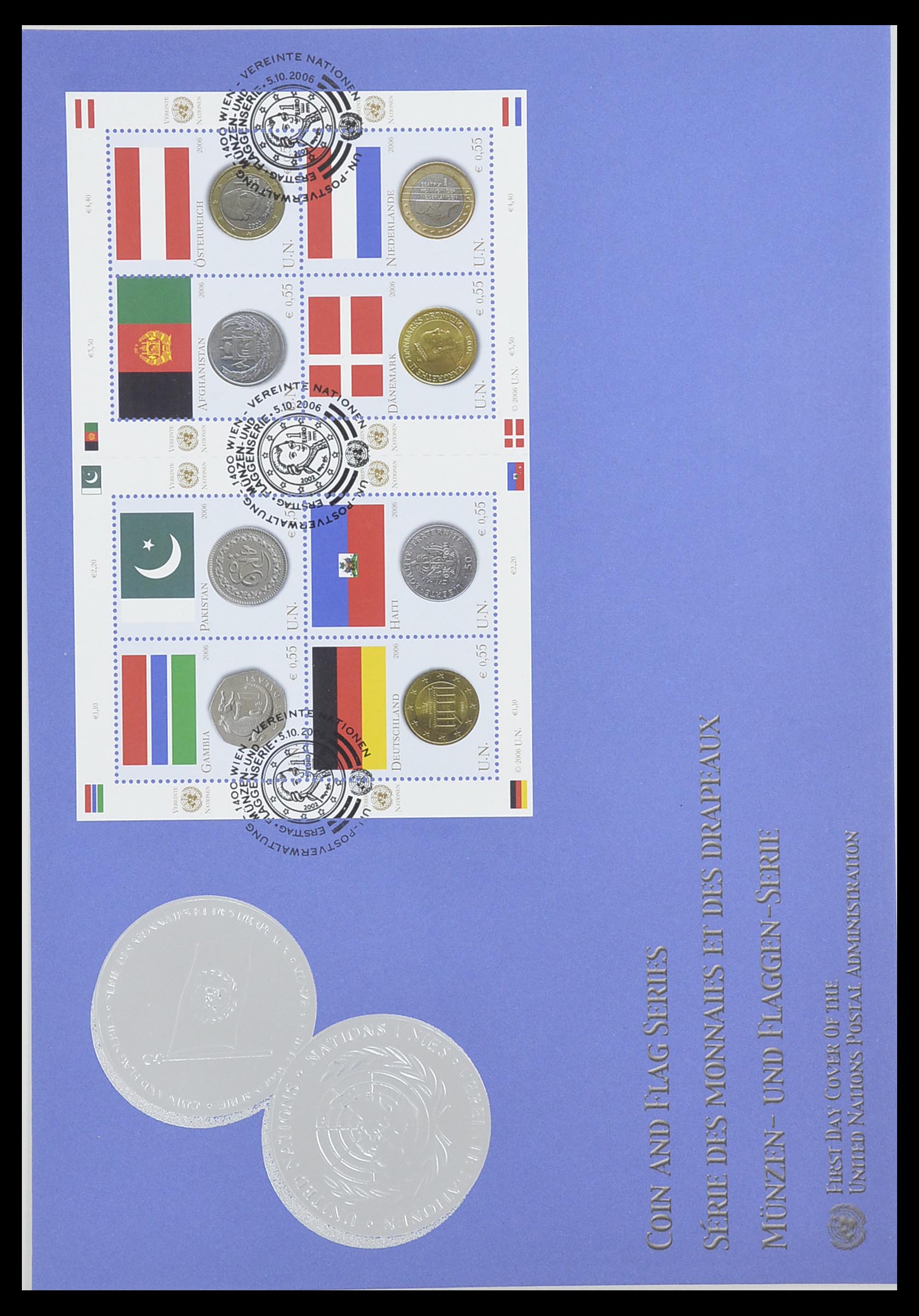 33535 138 - Postzegelverzameling 33535 Verenigde Naties 1951-2008.