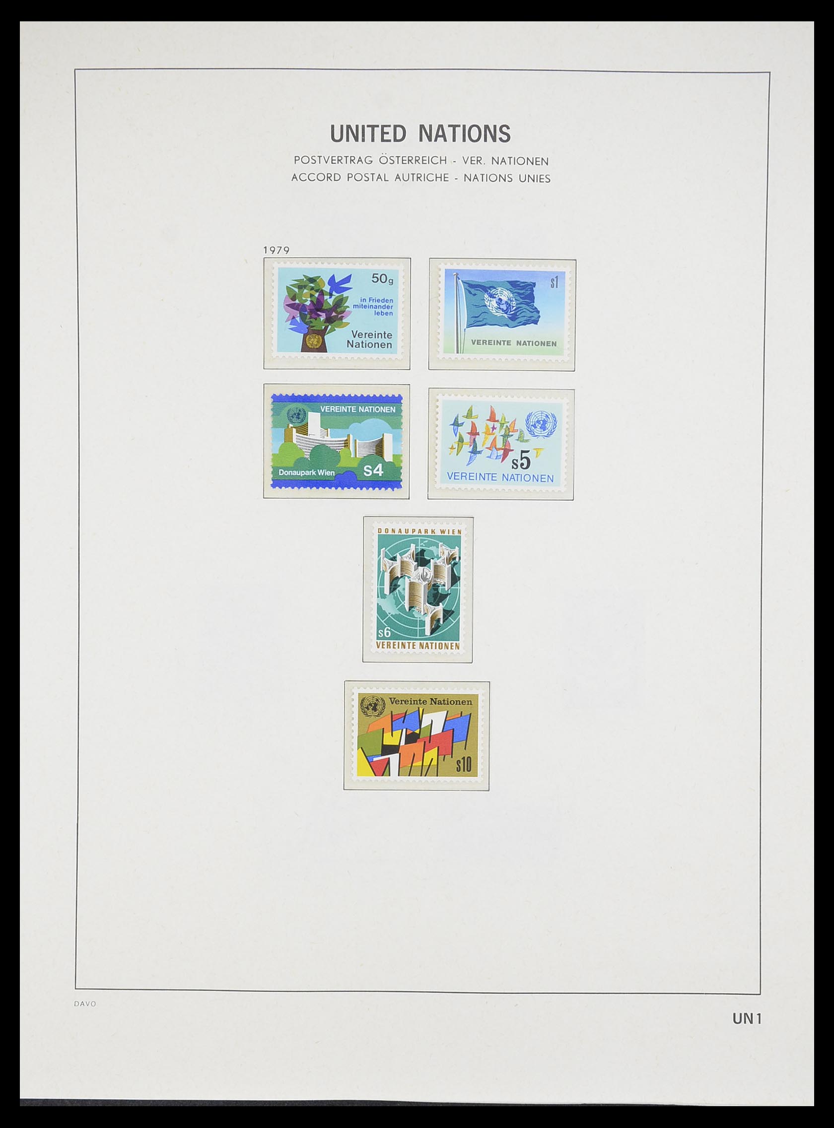 33535 149 - Postzegelverzameling 33535 Verenigde Naties 1951-2008.