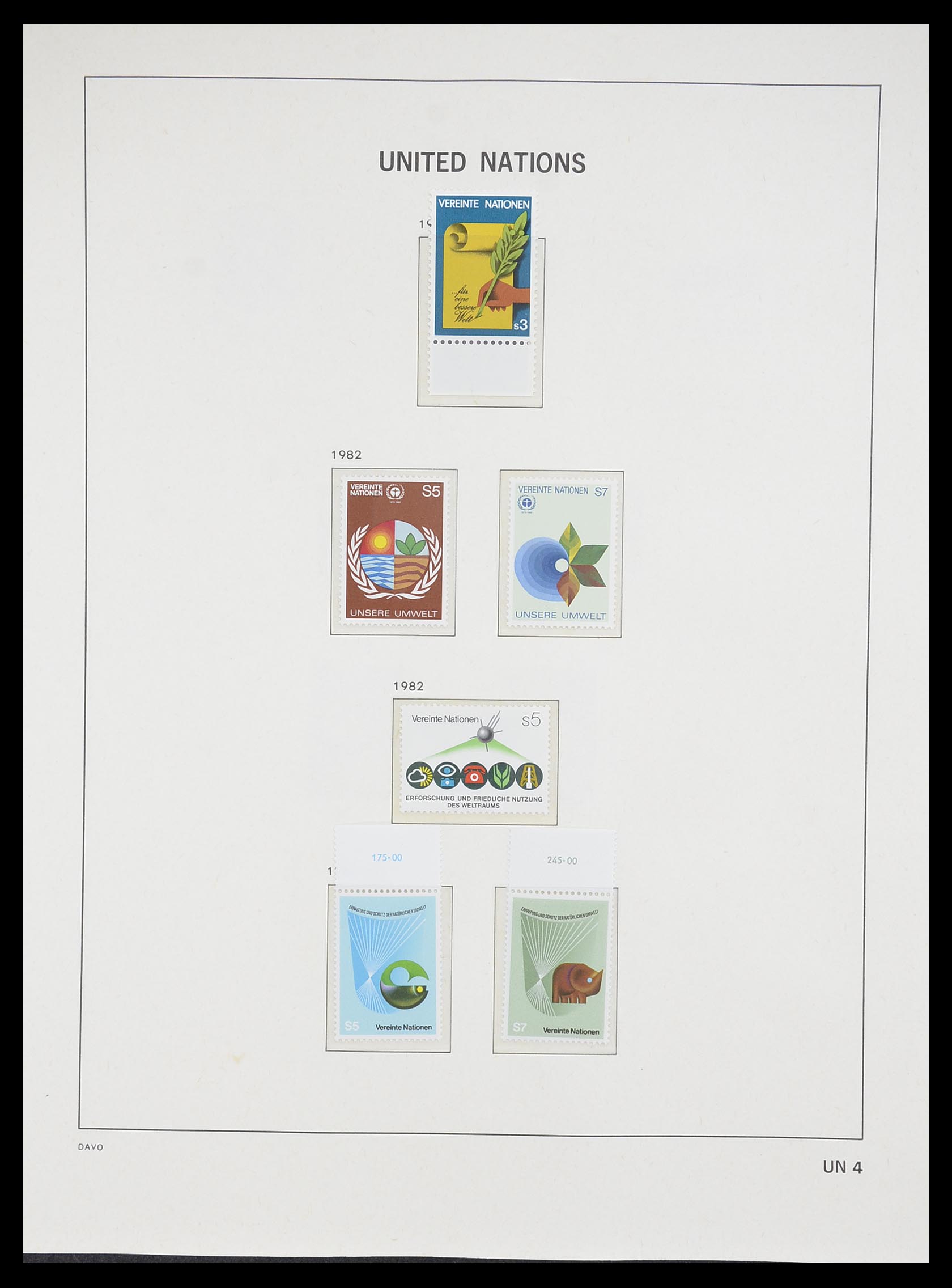 33535 152 - Postzegelverzameling 33535 Verenigde Naties 1951-2008.