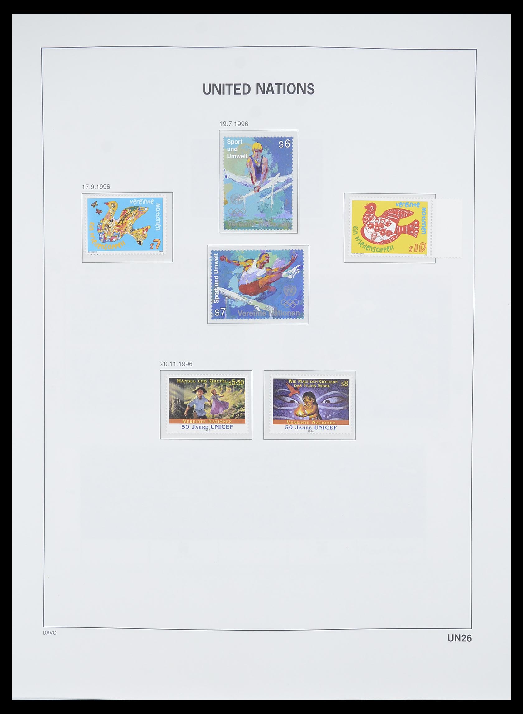 33535 173 - Postzegelverzameling 33535 Verenigde Naties 1951-2008.