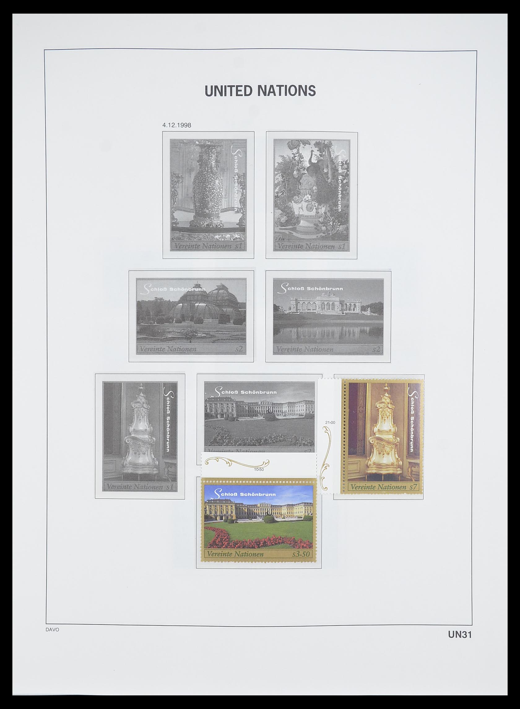 33535 178 - Postzegelverzameling 33535 Verenigde Naties 1951-2008.
