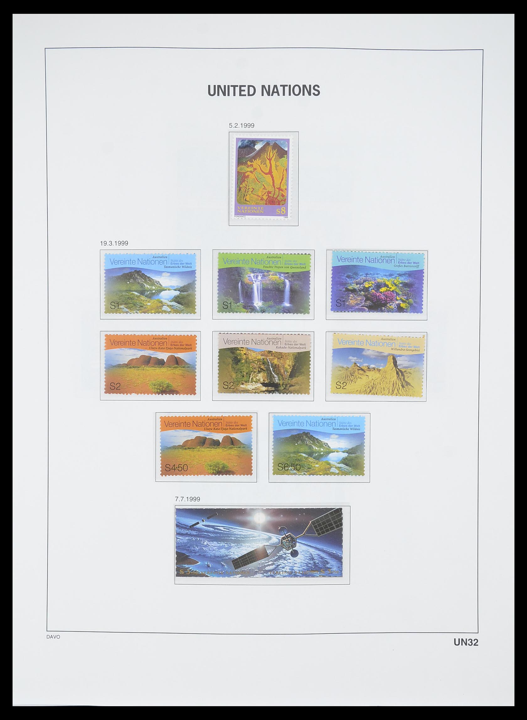33535 179 - Postzegelverzameling 33535 Verenigde Naties 1951-2008.