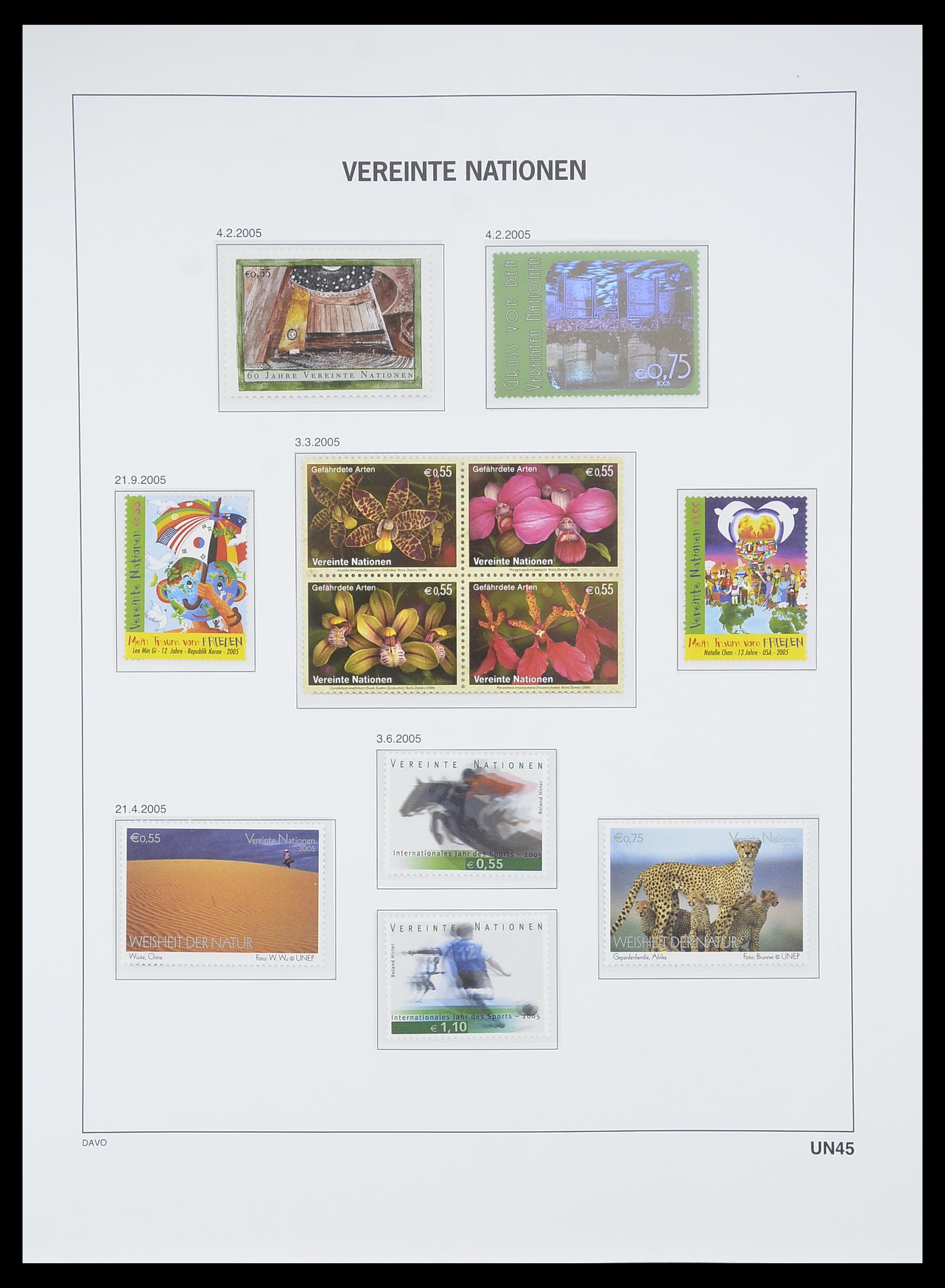 33535 192 - Postzegelverzameling 33535 Verenigde Naties 1951-2008.
