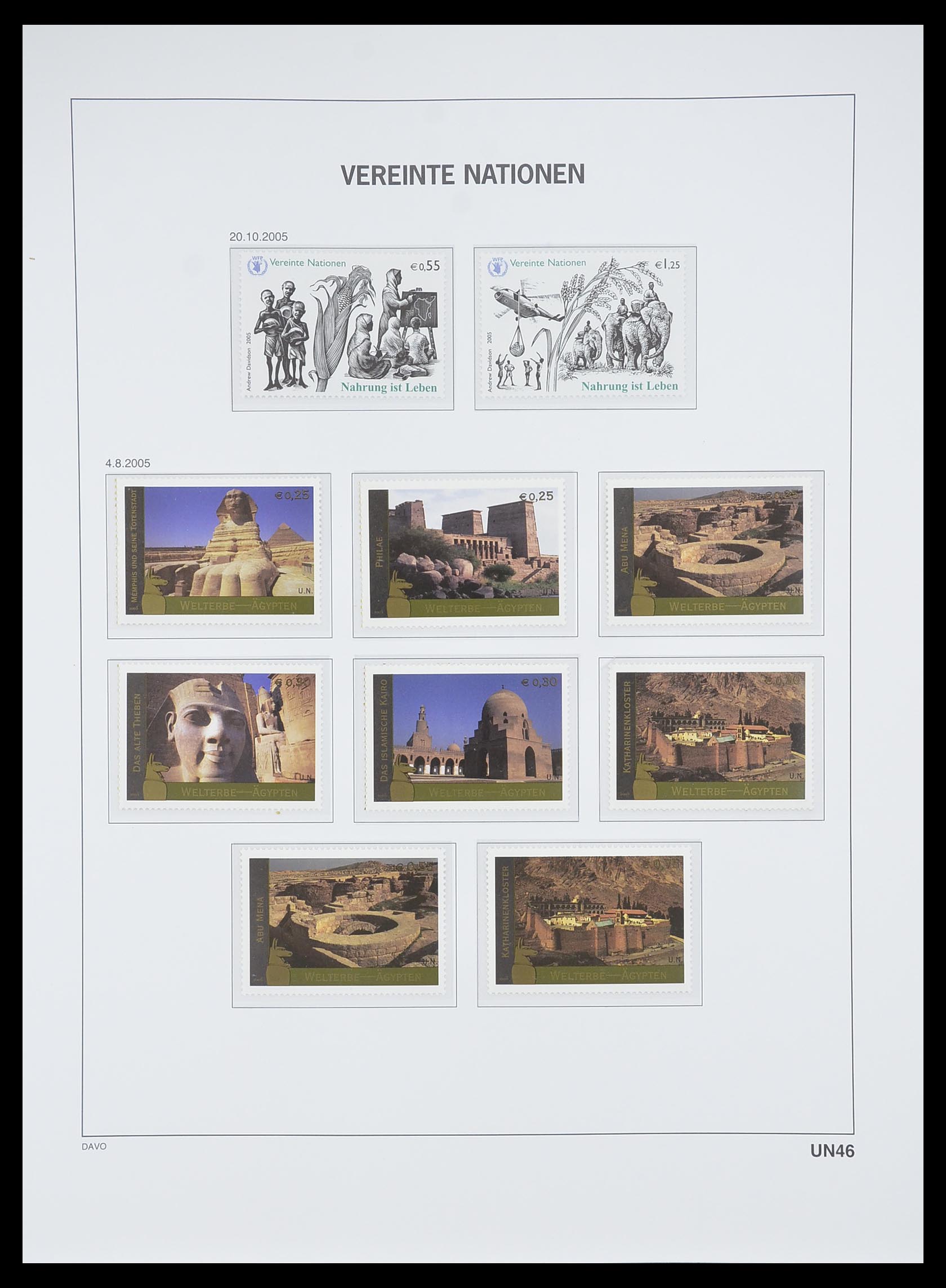 33535 193 - Postzegelverzameling 33535 Verenigde Naties 1951-2008.