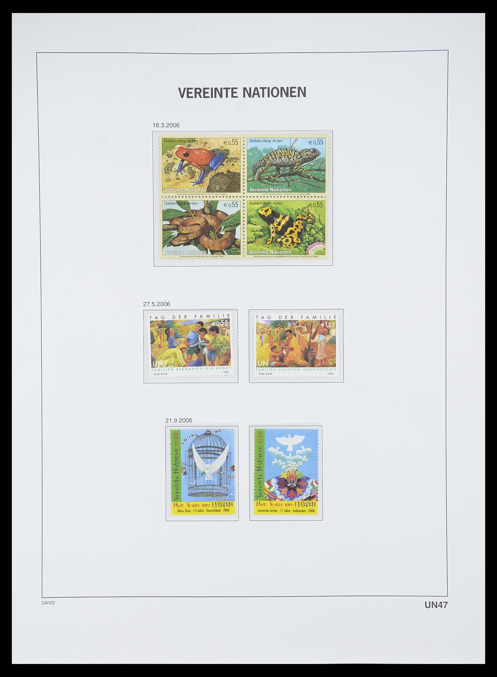 33535 194 - Postzegelverzameling 33535 Verenigde Naties 1951-2008.