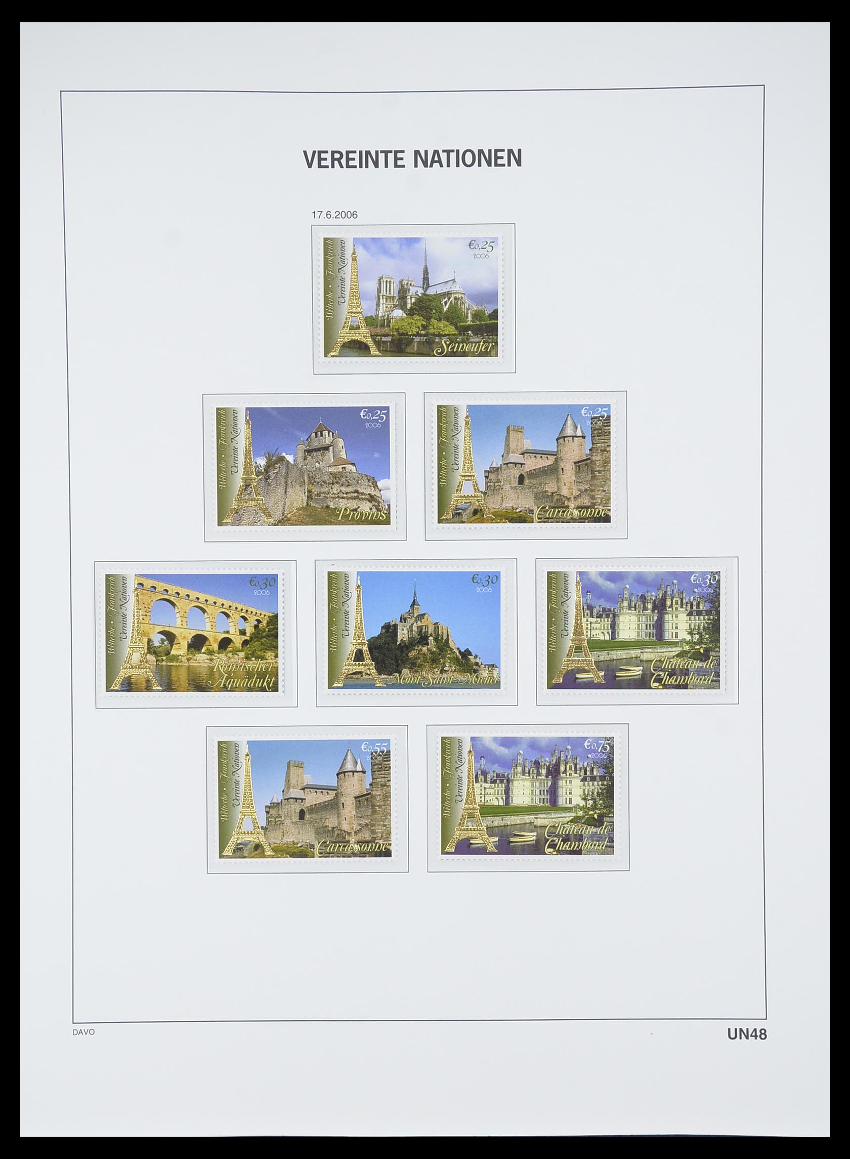 33535 195 - Postzegelverzameling 33535 Verenigde Naties 1951-2008.