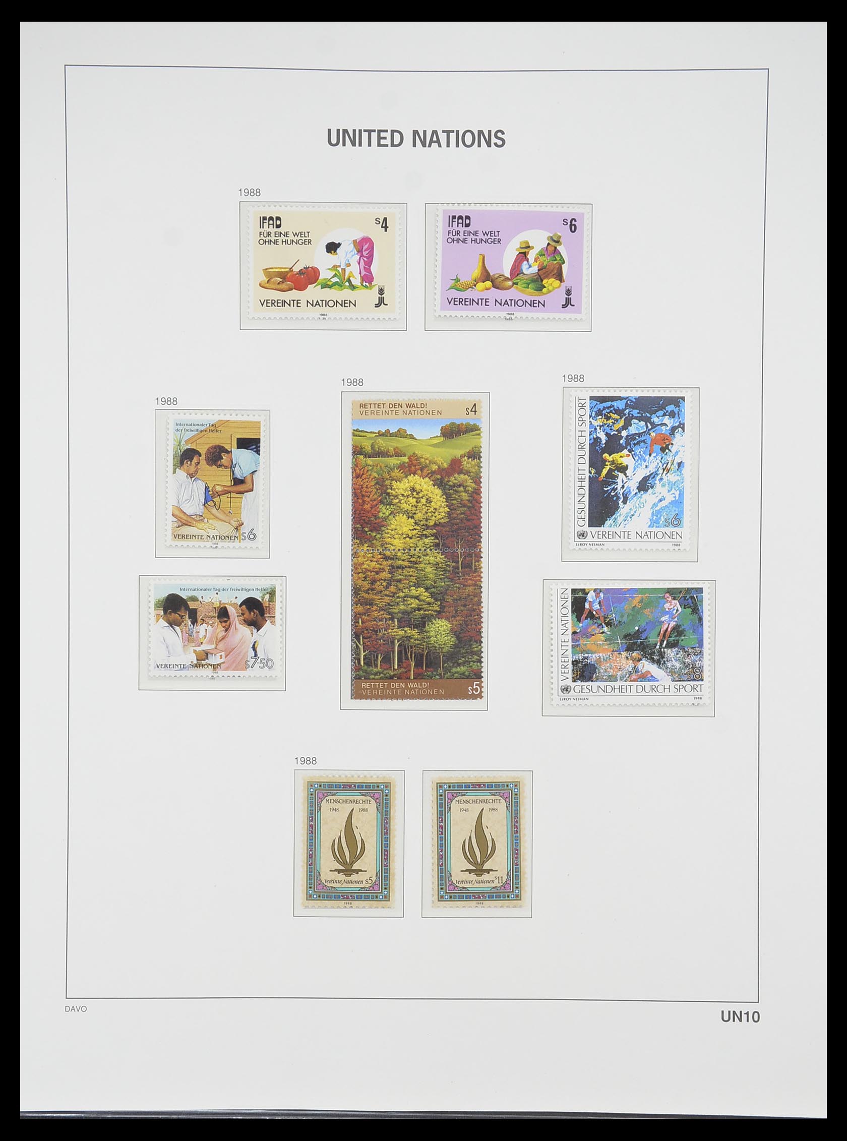 33535 233 - Postzegelverzameling 33535 Verenigde Naties 1951-2008.