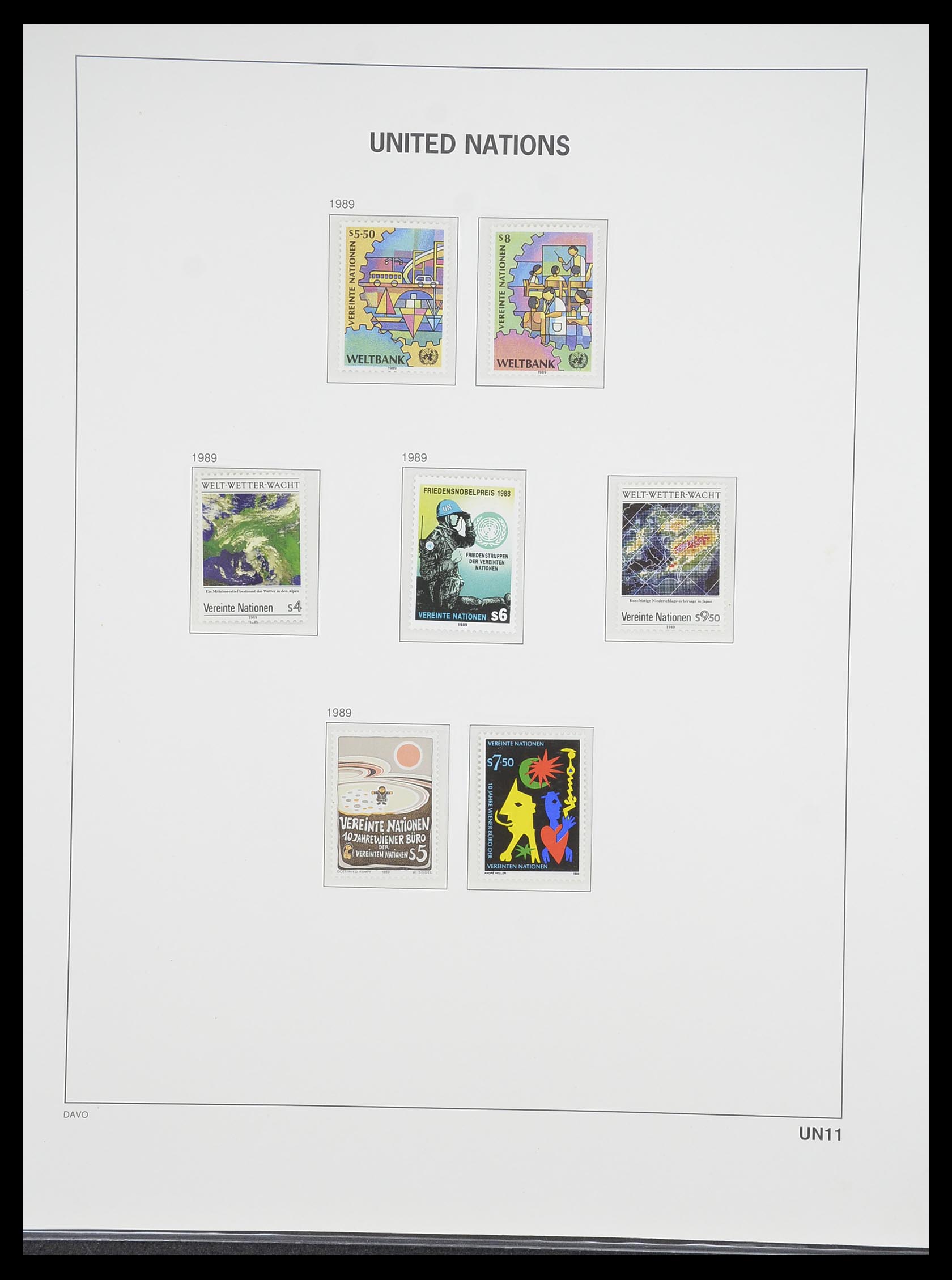 33535 234 - Postzegelverzameling 33535 Verenigde Naties 1951-2008.