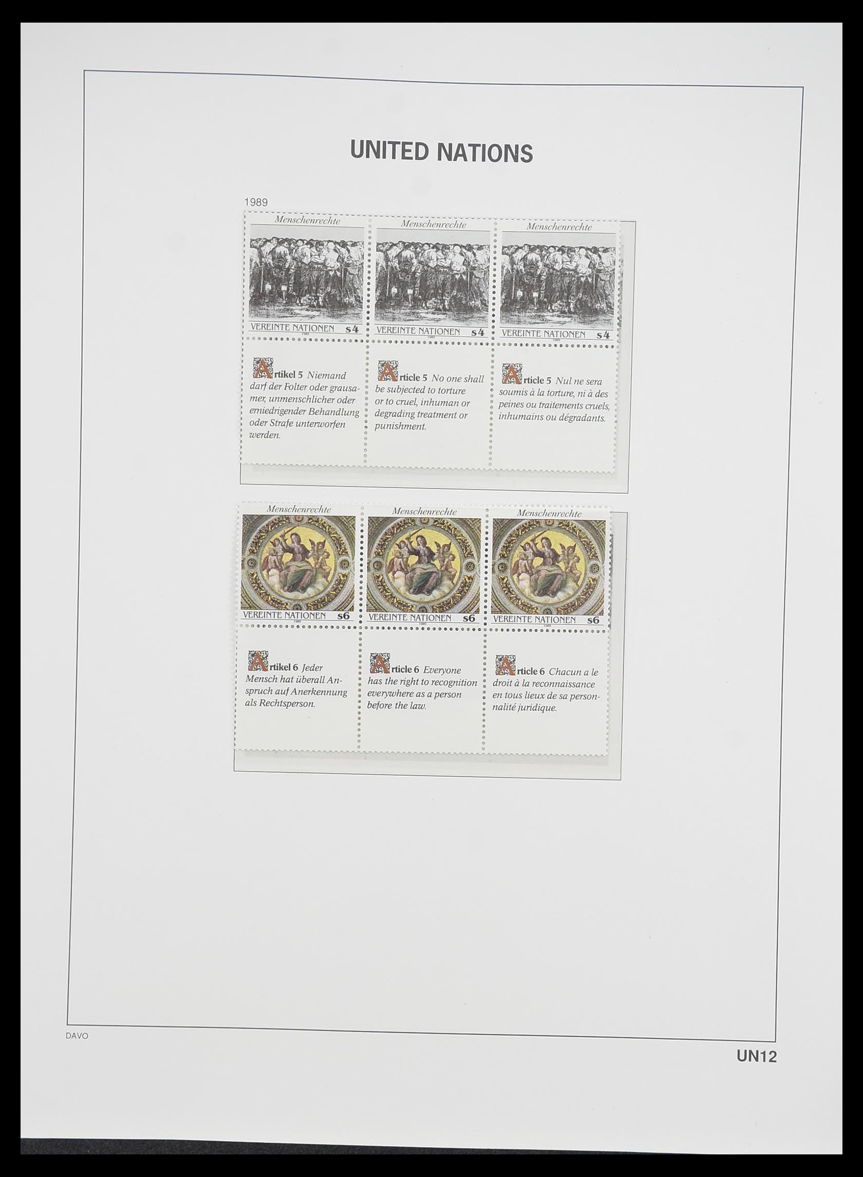 33535 239 - Postzegelverzameling 33535 Verenigde Naties 1951-2008.