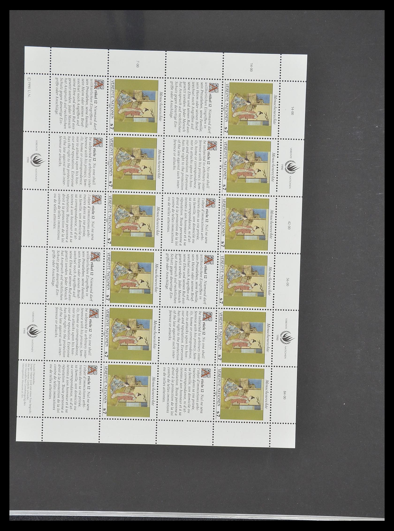 33535 243 - Postzegelverzameling 33535 Verenigde Naties 1951-2008.