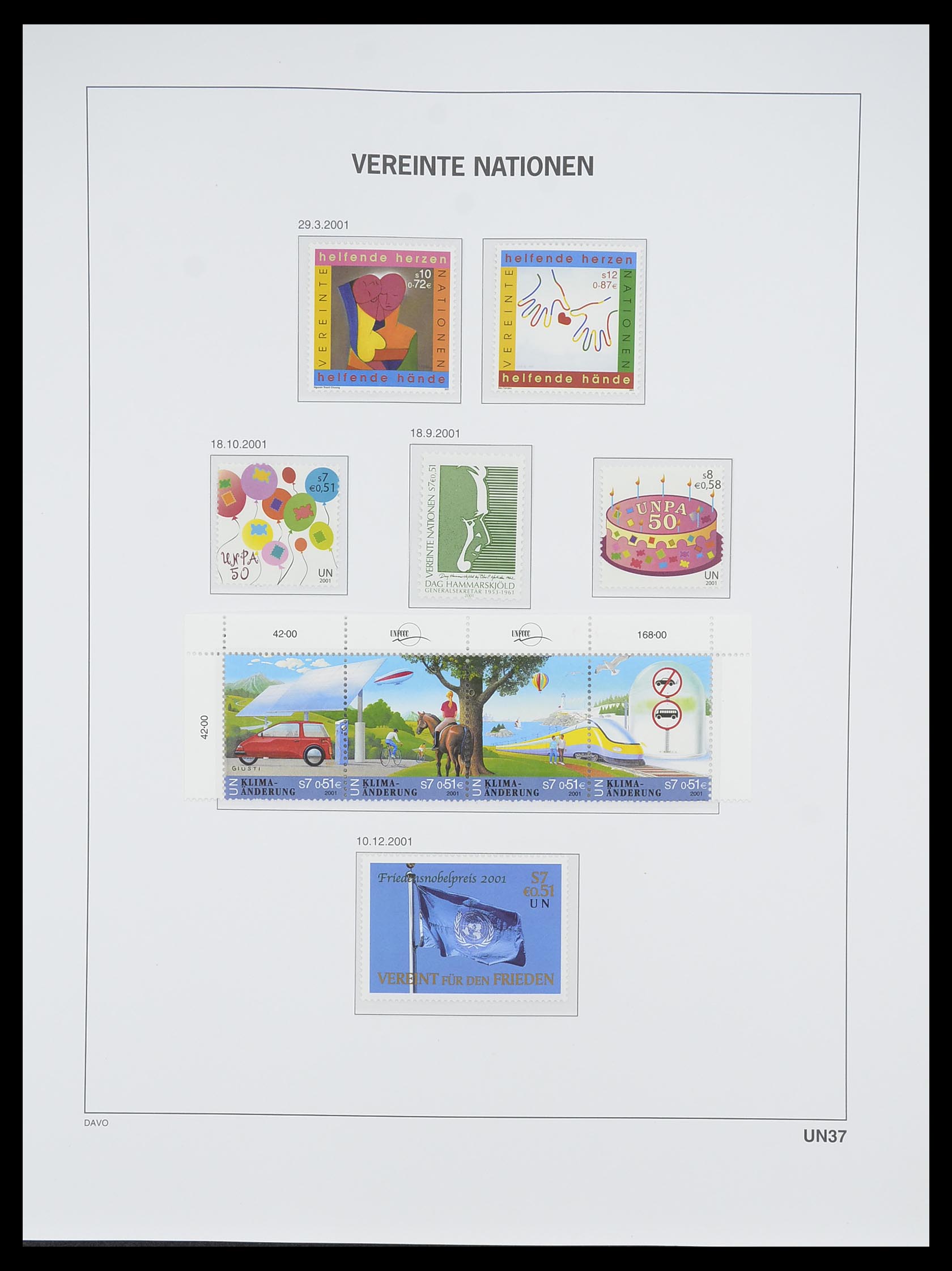 33535 272 - Postzegelverzameling 33535 Verenigde Naties 1951-2008.